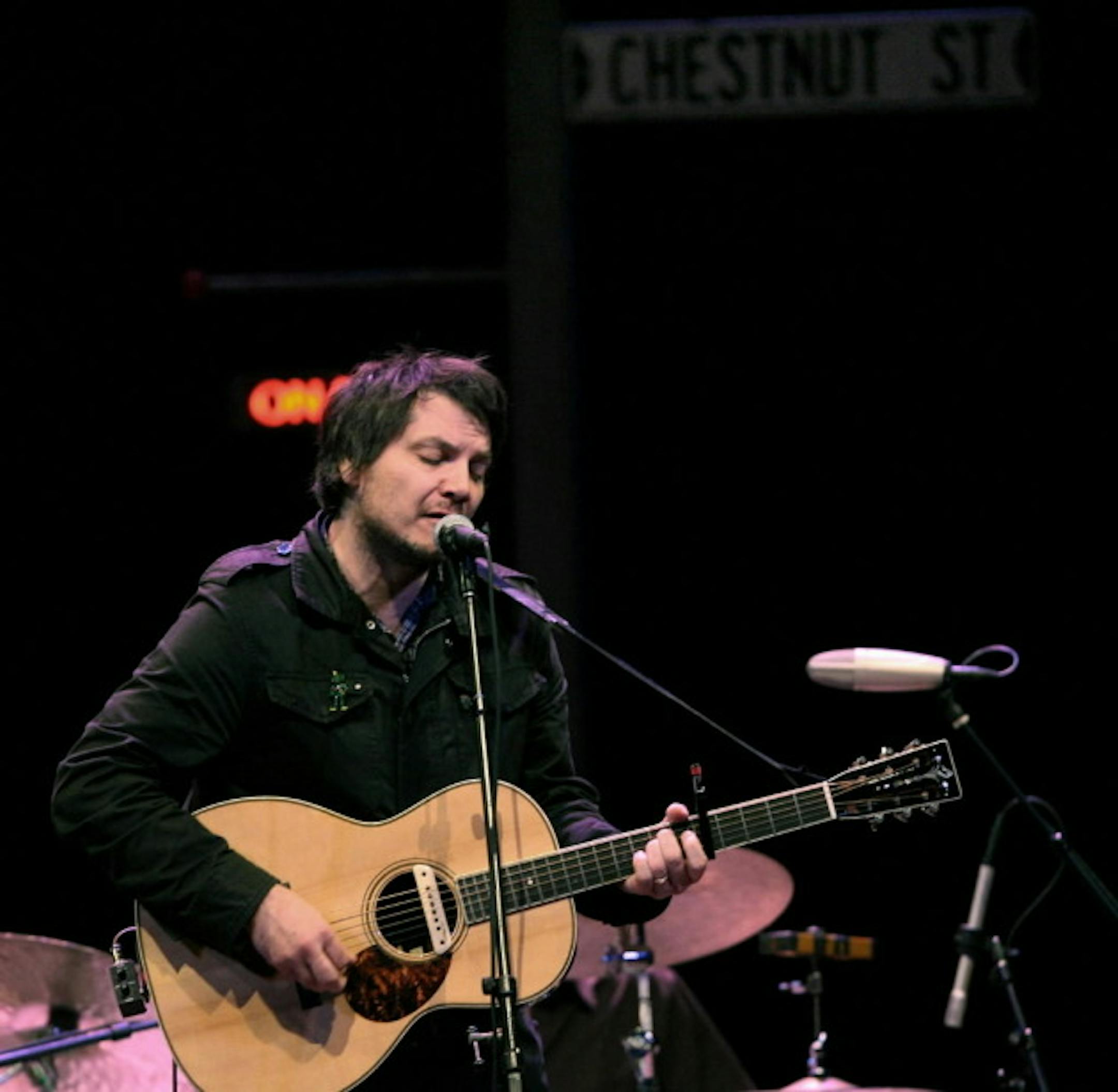 Wilco's Jeff Tweedy at the State Theatre in 2007, when the band played "A Prairie Home Companion." / Star Tribune file