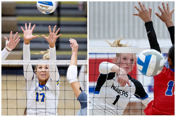 Avery Jesewitz of Wayzata (left photo) and Anya Schmidt of Rogers play for teams still in the running for state titles.