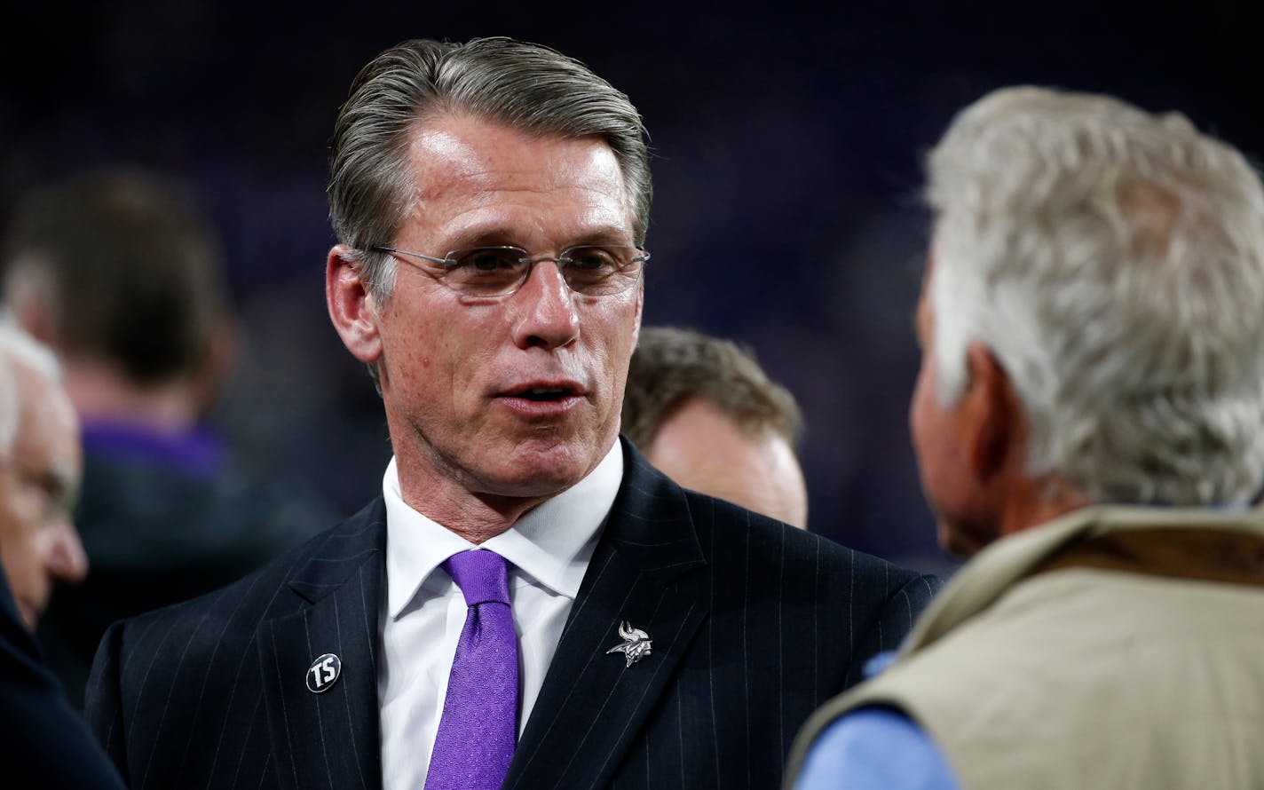 Vikings President Mark Wilf issued a statement of confidence in GM Rick Spielman and head coach Mike Zimmer on Friday