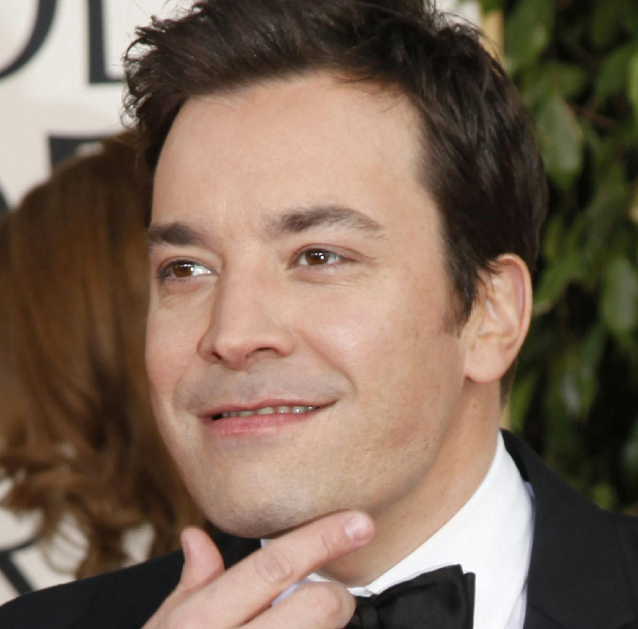 Jimmy Fallon arrives for the 70th Annual Golden Globe Awards show at the Beverly Hilton Hotel on Sunday, January 13, 2013, in Beverly Hills, California. (Kirk McKoy/Los Angeles Times/MCT) ORG XMIT: 1133617 ORG XMIT: MIN1301132118521577