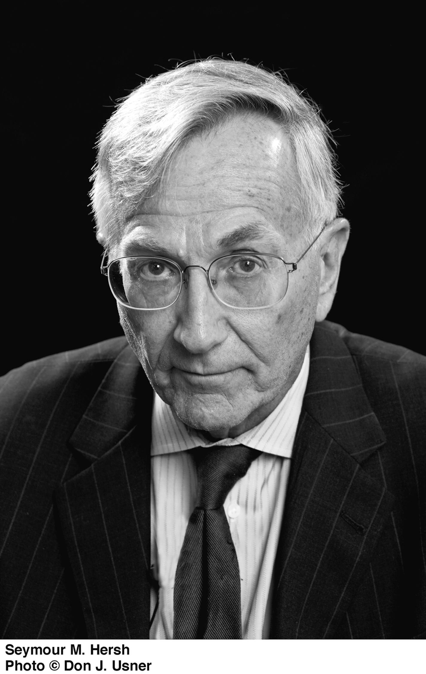 Seymour M. Hersh Photo by Don J. Usner