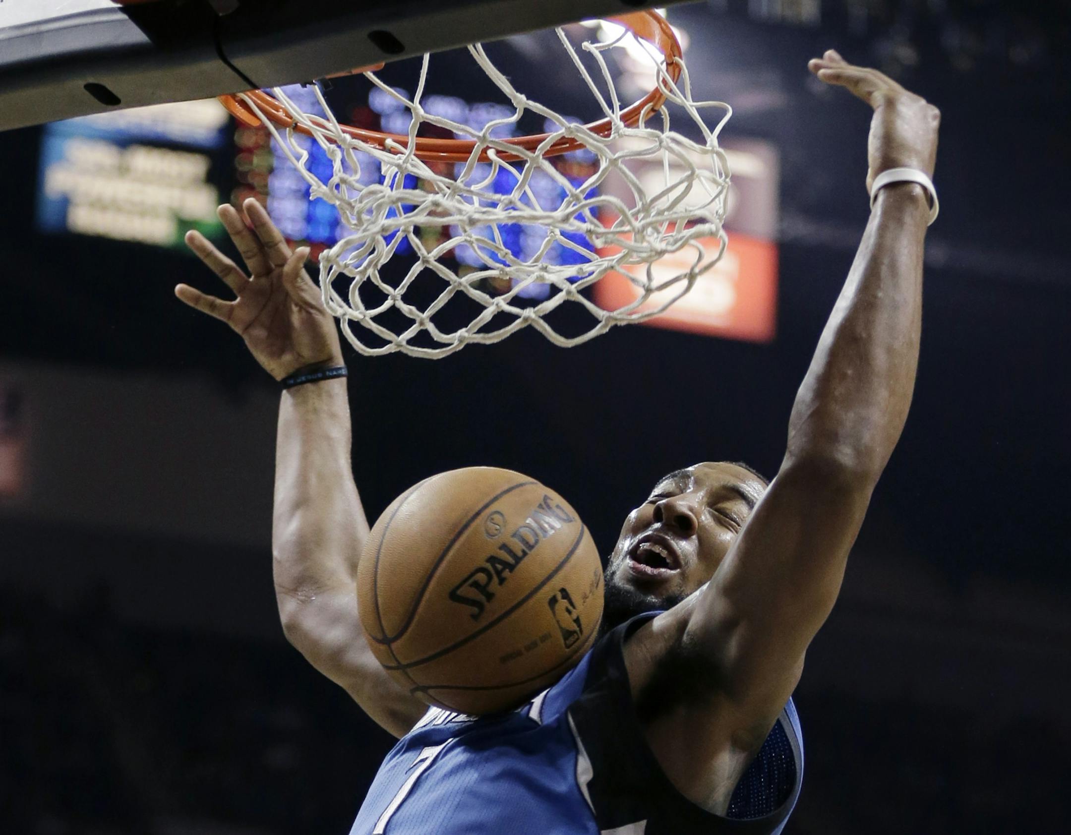 Timberwolves forward Derrick Williams