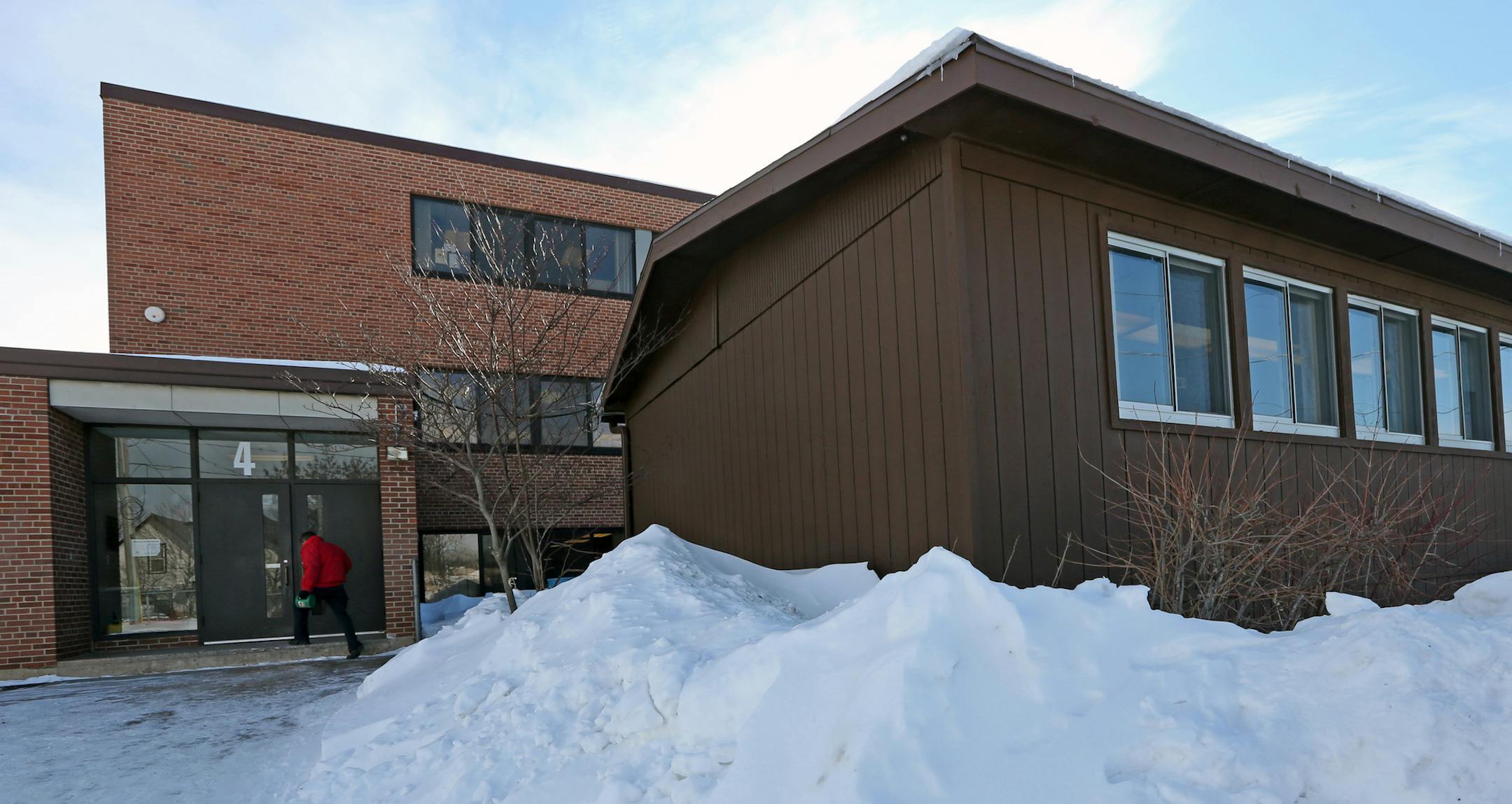 Portable classroom trailers at Franklin Elementary School in Anoka. At its high point in enrollment, Anoka-Hennepin schools used 97 portable classroom trailers. Put them all together and it amounted to enough square footage to create a high school in the state's largest district. The district is cutting back on trailers with all-day K. They will cut the use of trailers down to 50 and are adding 60 classrooms to 6 elementary schools at a cost of $34 million. It's the largest capital project in a