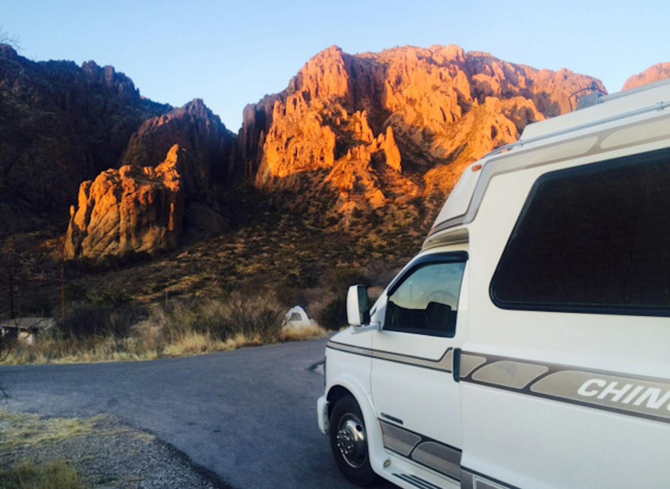 Sunset in Big Bend National Park.