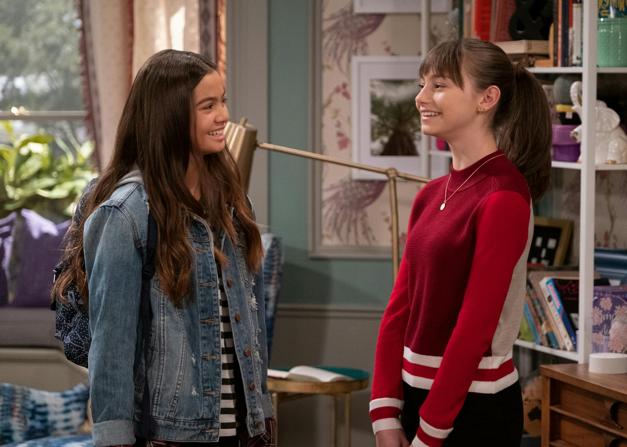 Siena Agudong and Lauren Lindsey Donzis in "No Good Nick."