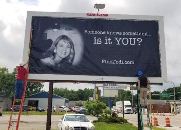 One of four billboards up in Mason City, Iowa.