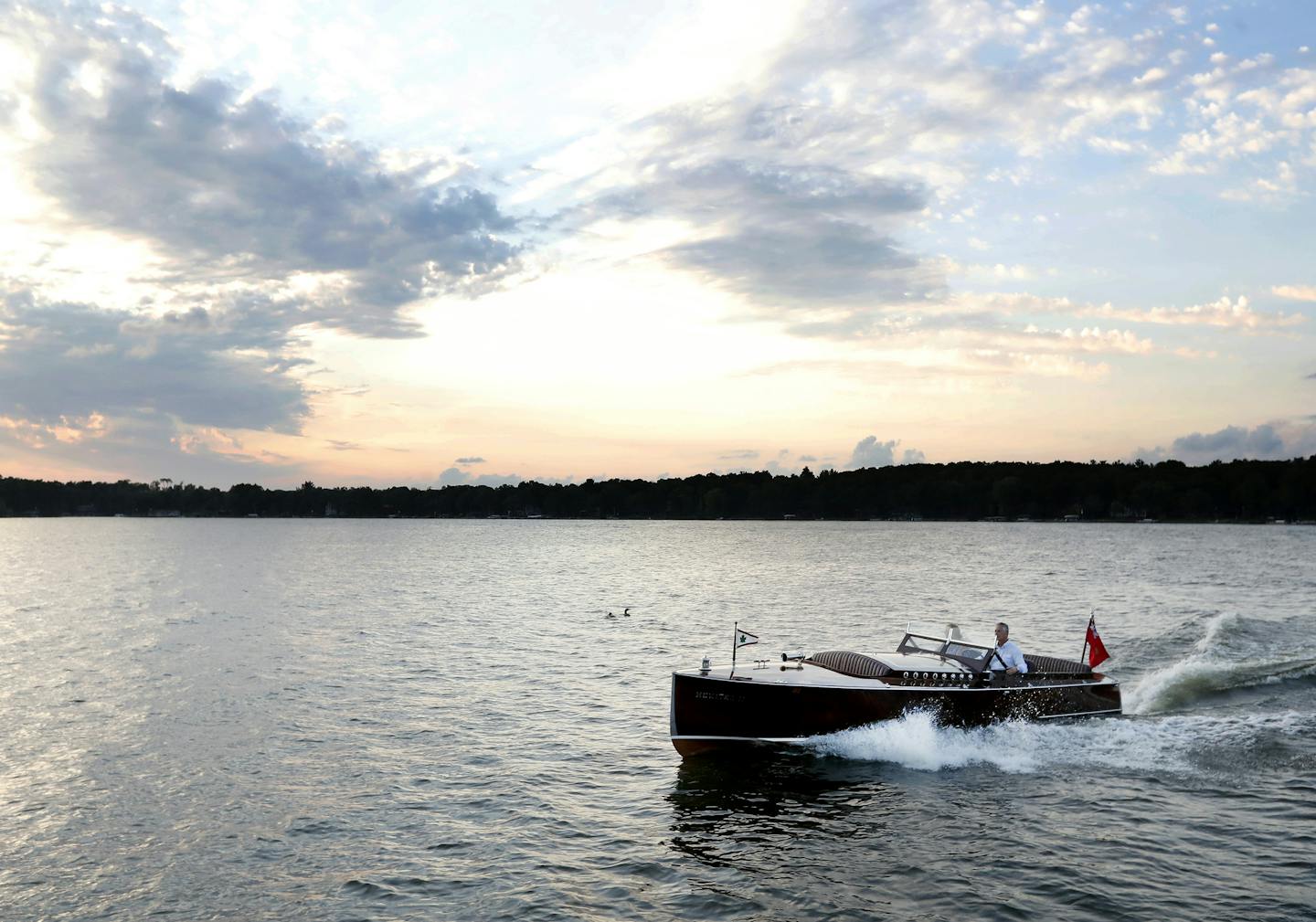 ] CARLOS GONZALEZ cgonzalez@startribune.com - August 3, 2016, Lake Shore, MN, Wooden boat collection of John Allen