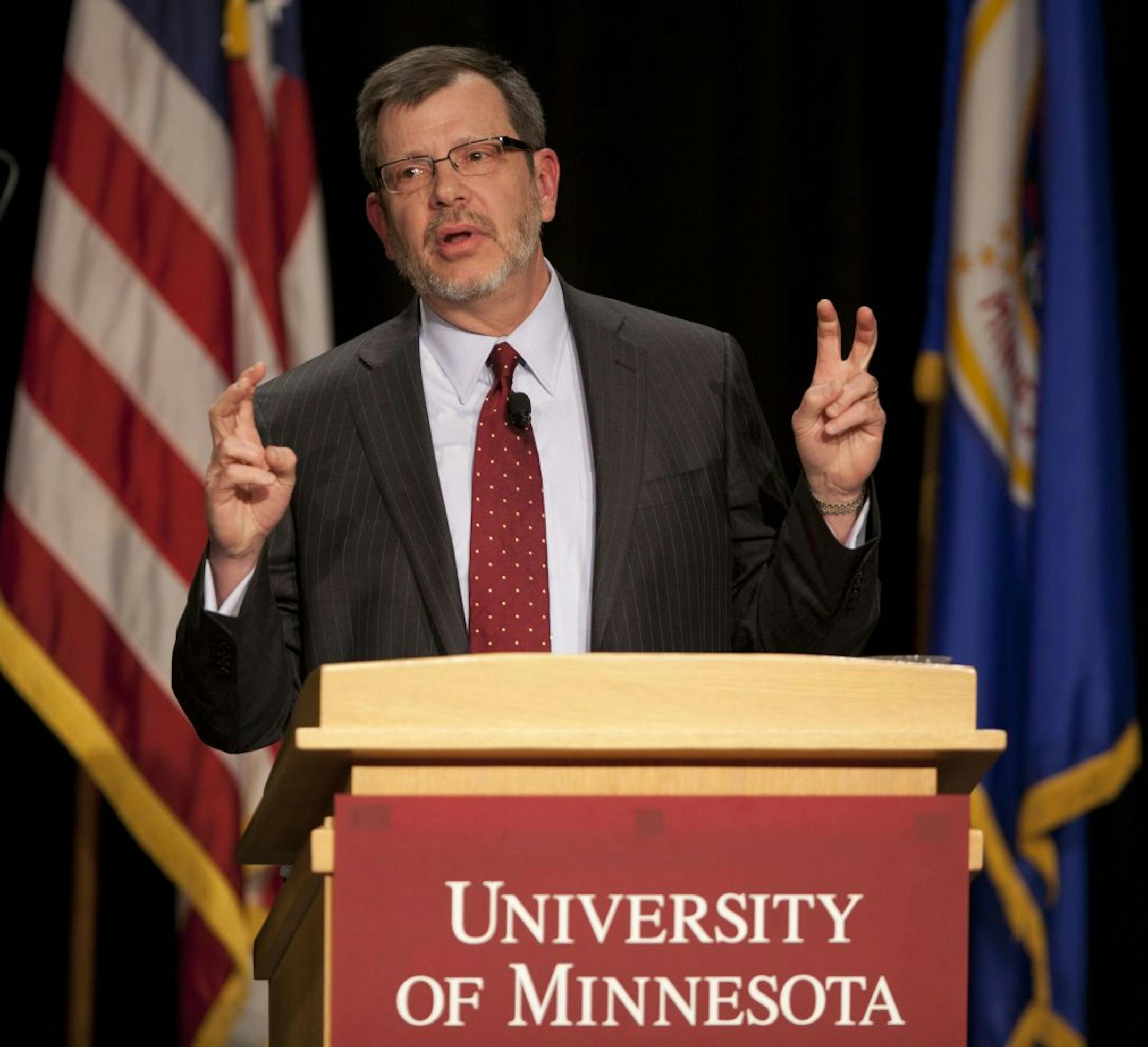 University of Minnesota President Eric Kaler