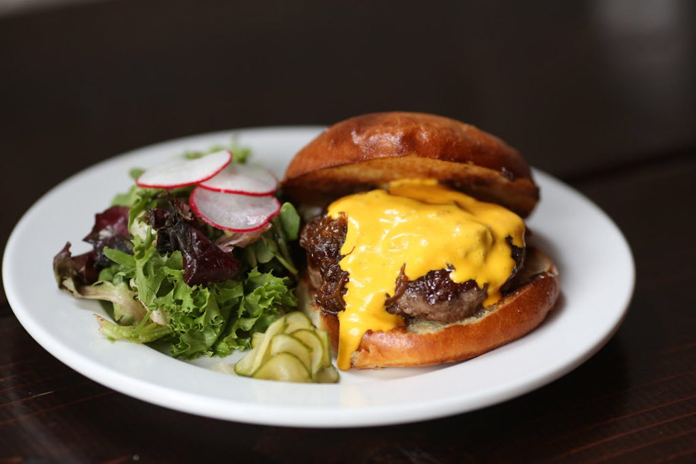 The Copper Hen owners are opening a new Minnetonka restaurant that will feature burgers and boozy shakes. Pictured is a burger from their current restaurant.