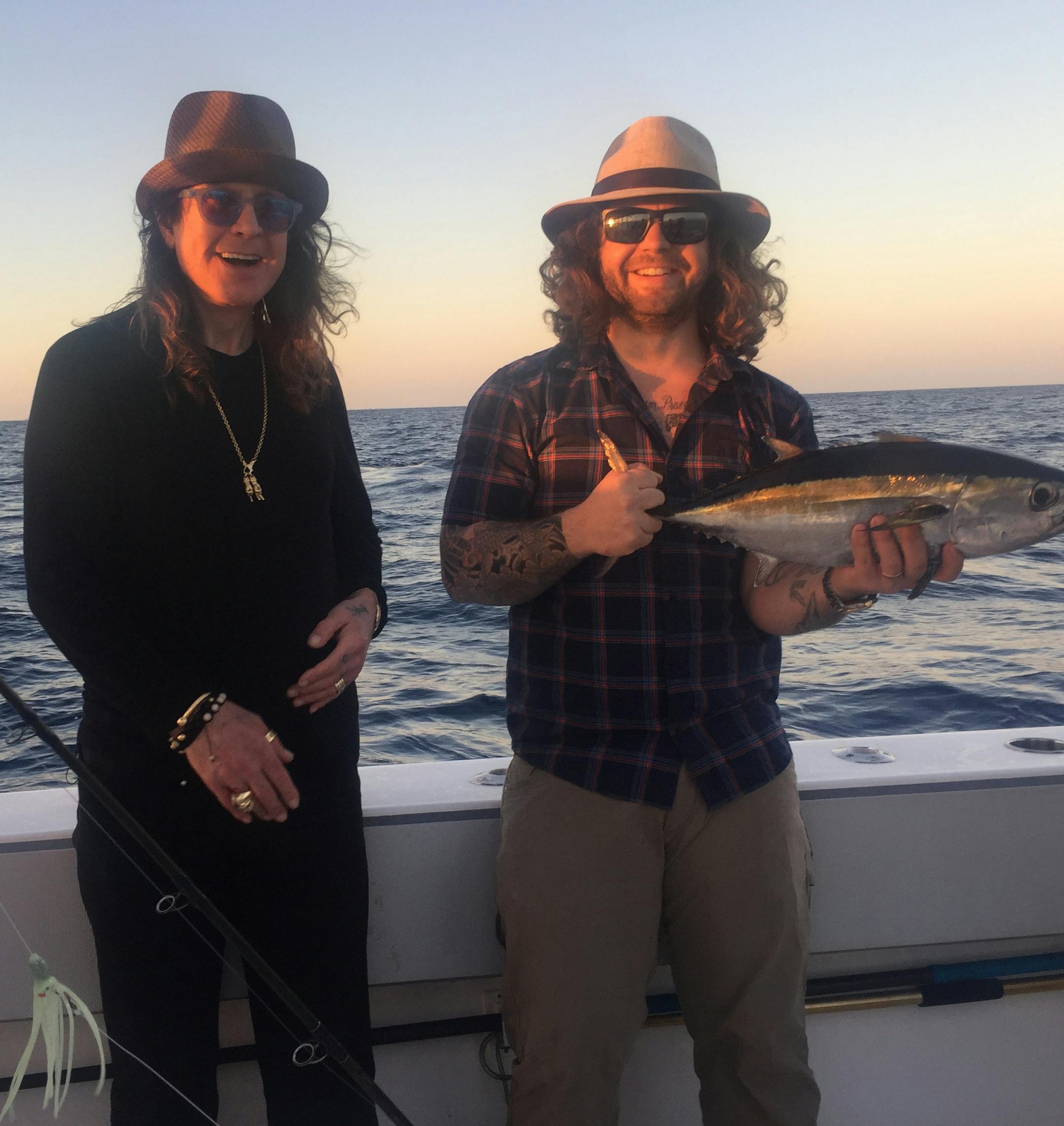 Ozzy & Jack's World Detour
Ozzy and Jack make a stop in the Key West to test out their deep sea fishing skills in ìOzzy & Jackís World Detourî on Wednesday, November 8 at 10pm ET/PT on A&E Photo by Bill Rademaeker