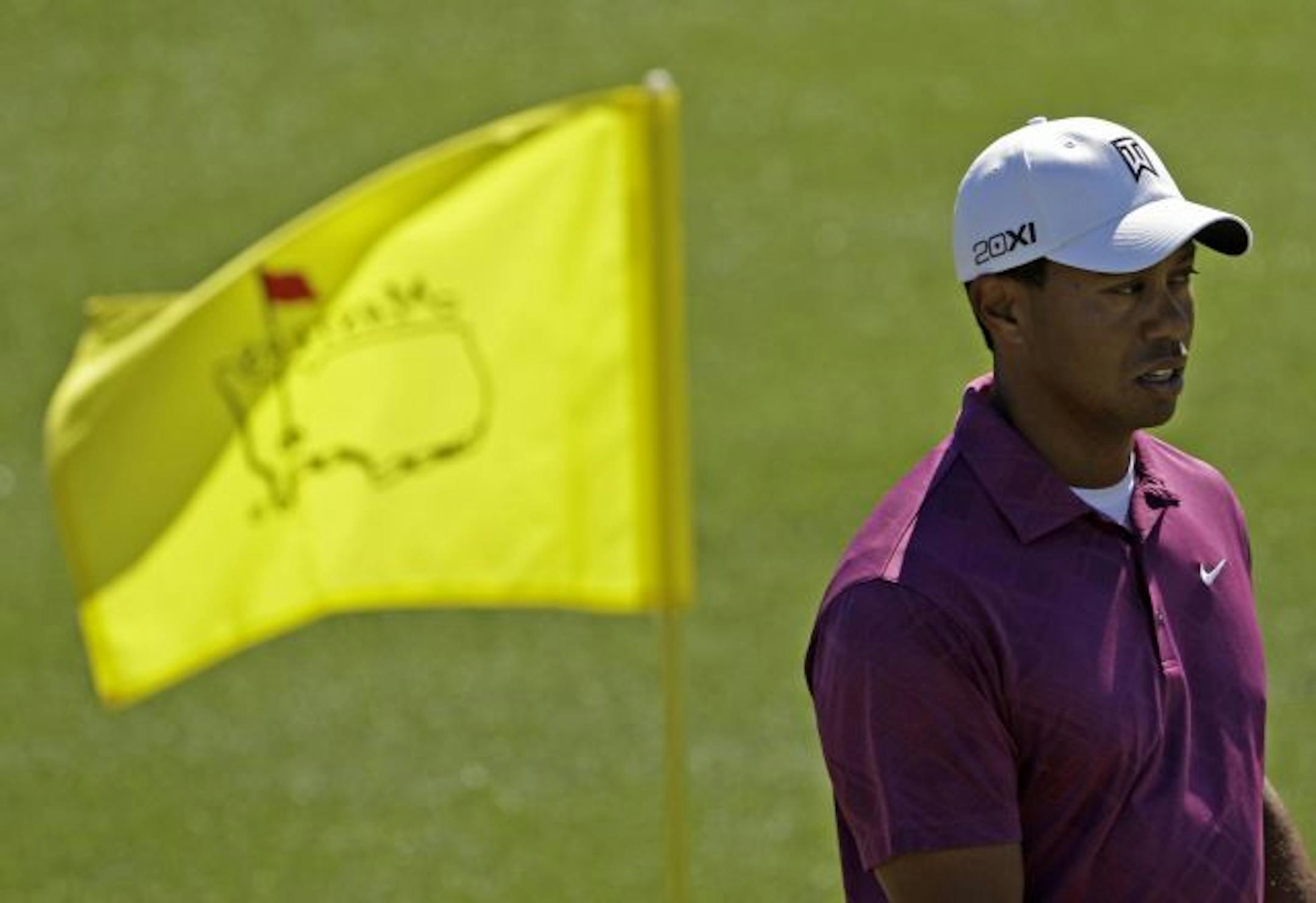 Tiger Woods at the Masters