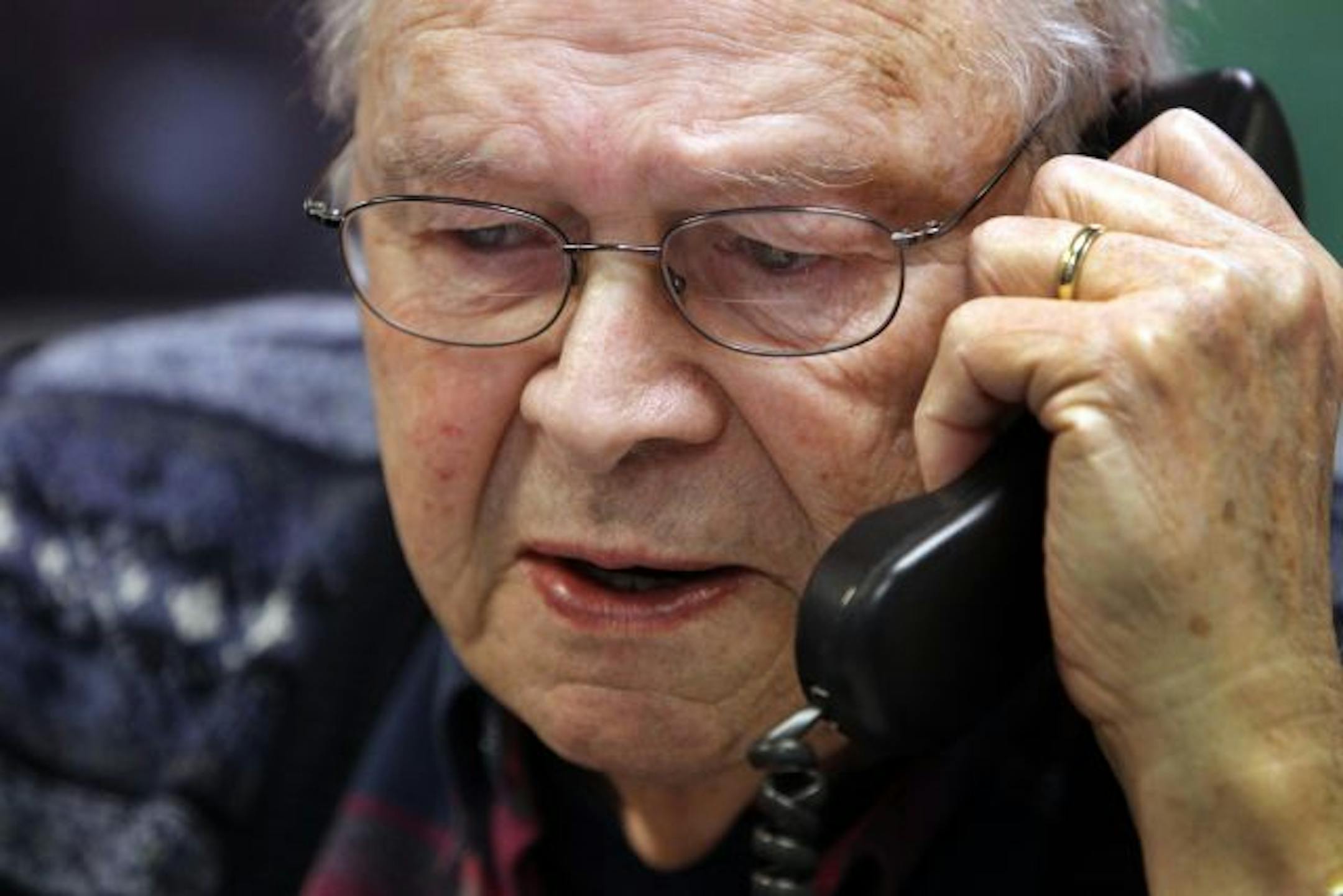Gene Harrington these days is a freelance radio reporter. He worked the phone on Wednesday night at Target Center.