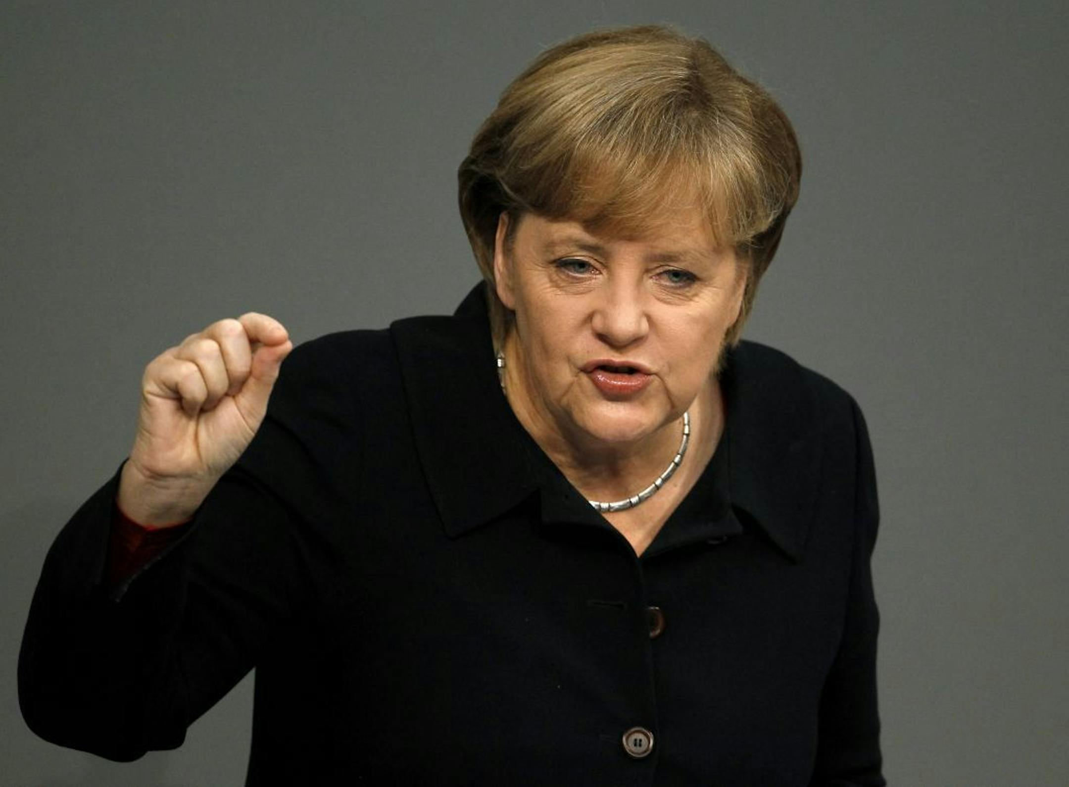 German Chancellor Angela Merkel.