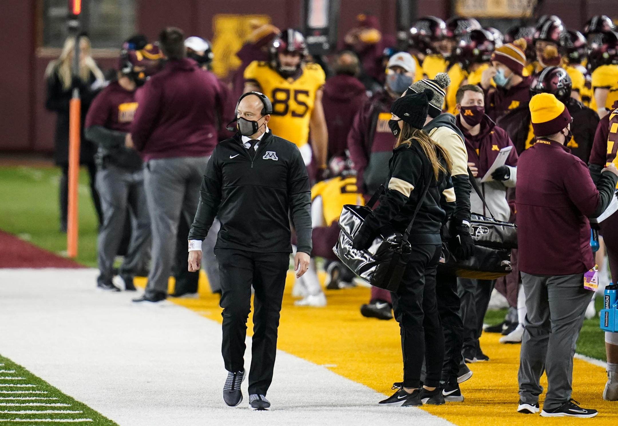Gophers coach P.J. Fleck