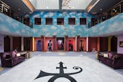 An undated photo of the atrium at Paisley Park in Chanhassen.  