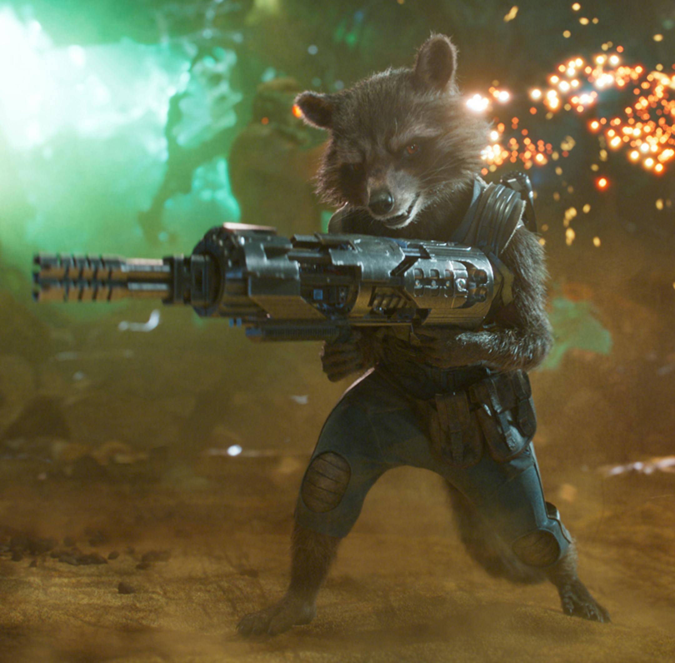Guardians Of The Galaxy Vol. 2 Rocket (Voiced by Bradley Cooper) Ph: Film Frame ©Marvel Studios 2017
