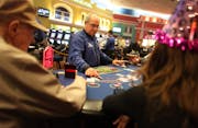 The lawsuit claims tribal casinos in three locations, including Treasure Island, offer card games not authorized in state law.