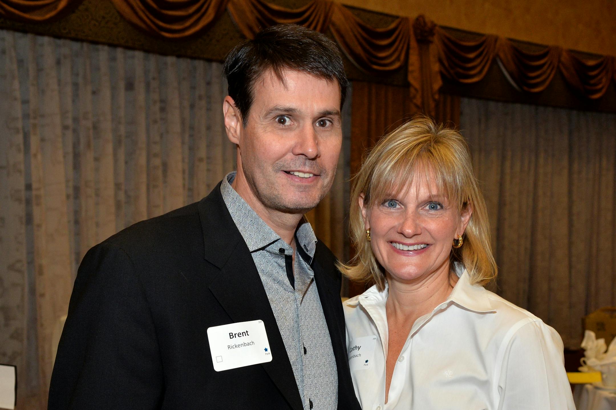 Brent and Cathy Rickenbach.