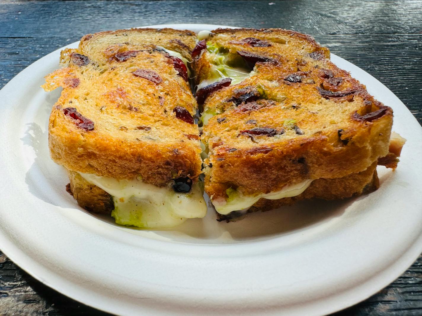 Don't be fooled by the Ferndale gobbler at CannonBelles Coffee & Ice Cream in Cannon Falls. The modest-sized sandwich packs a lot of heft with turkey breast, queso fresco and cranberry wild rice bread sourced locally.