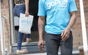 goPuff, an on-demand delivery service app, launched its third facility in the Twin Cities area in St. Paul's Merriam Park.