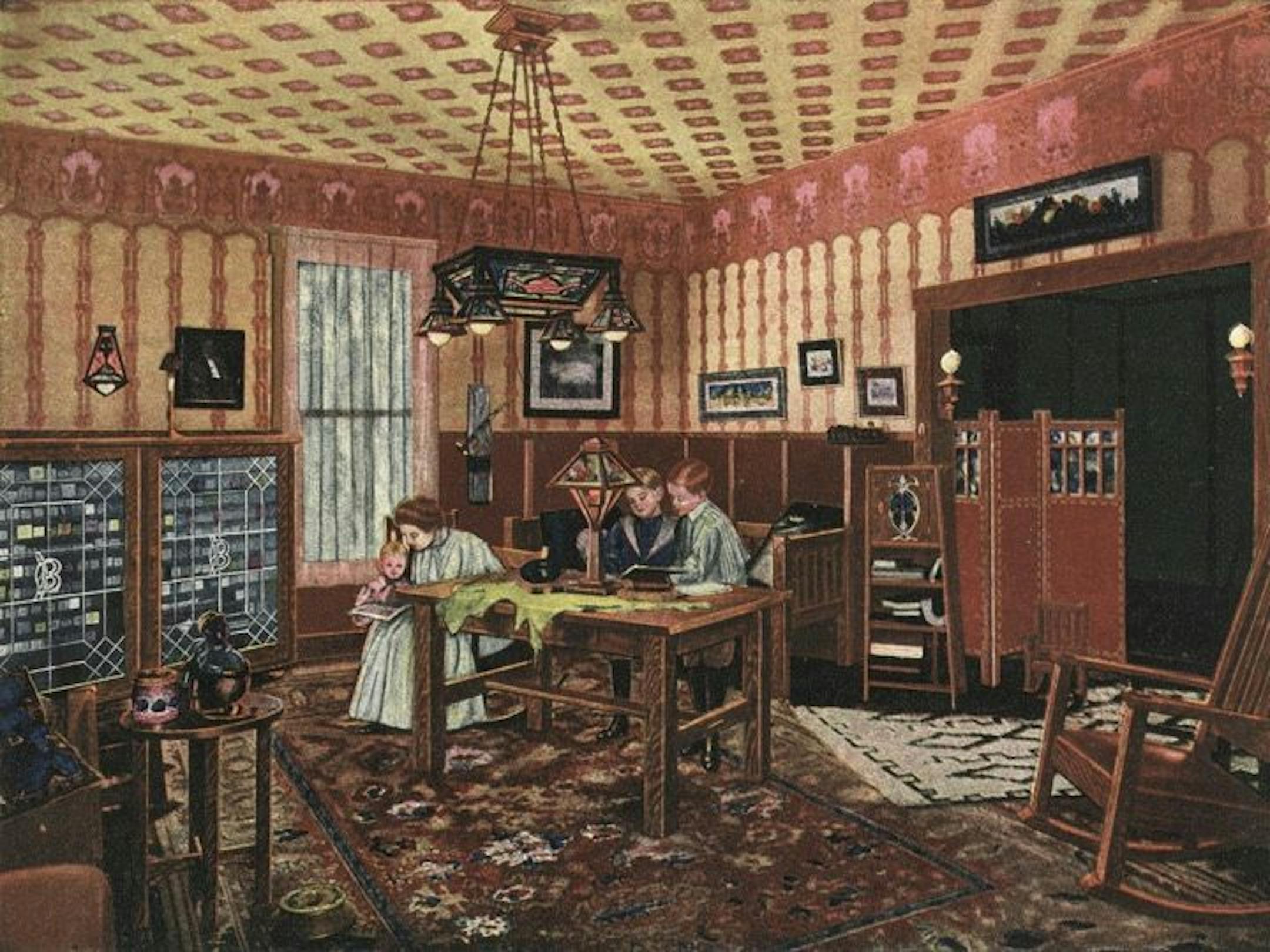 A Twin Cities Bungalow Club program on June 23 explores the wide variety of Arts & Crafts era wall treatments.