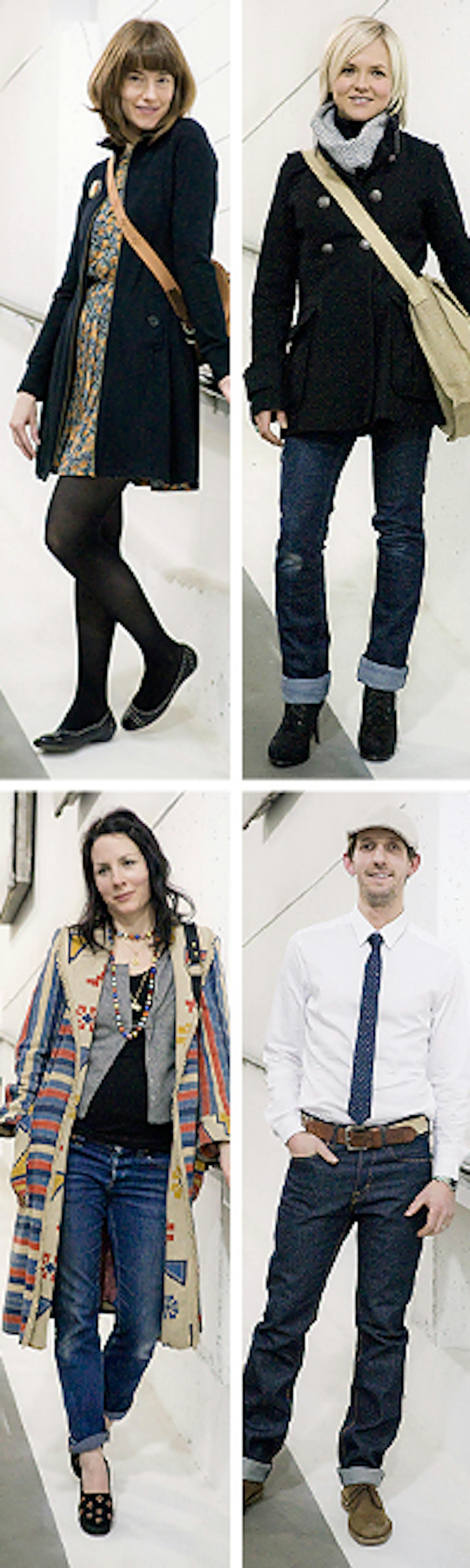 Clockwise from top - Jen Kohler, Courtney Standish, John Standish, Jan Maple