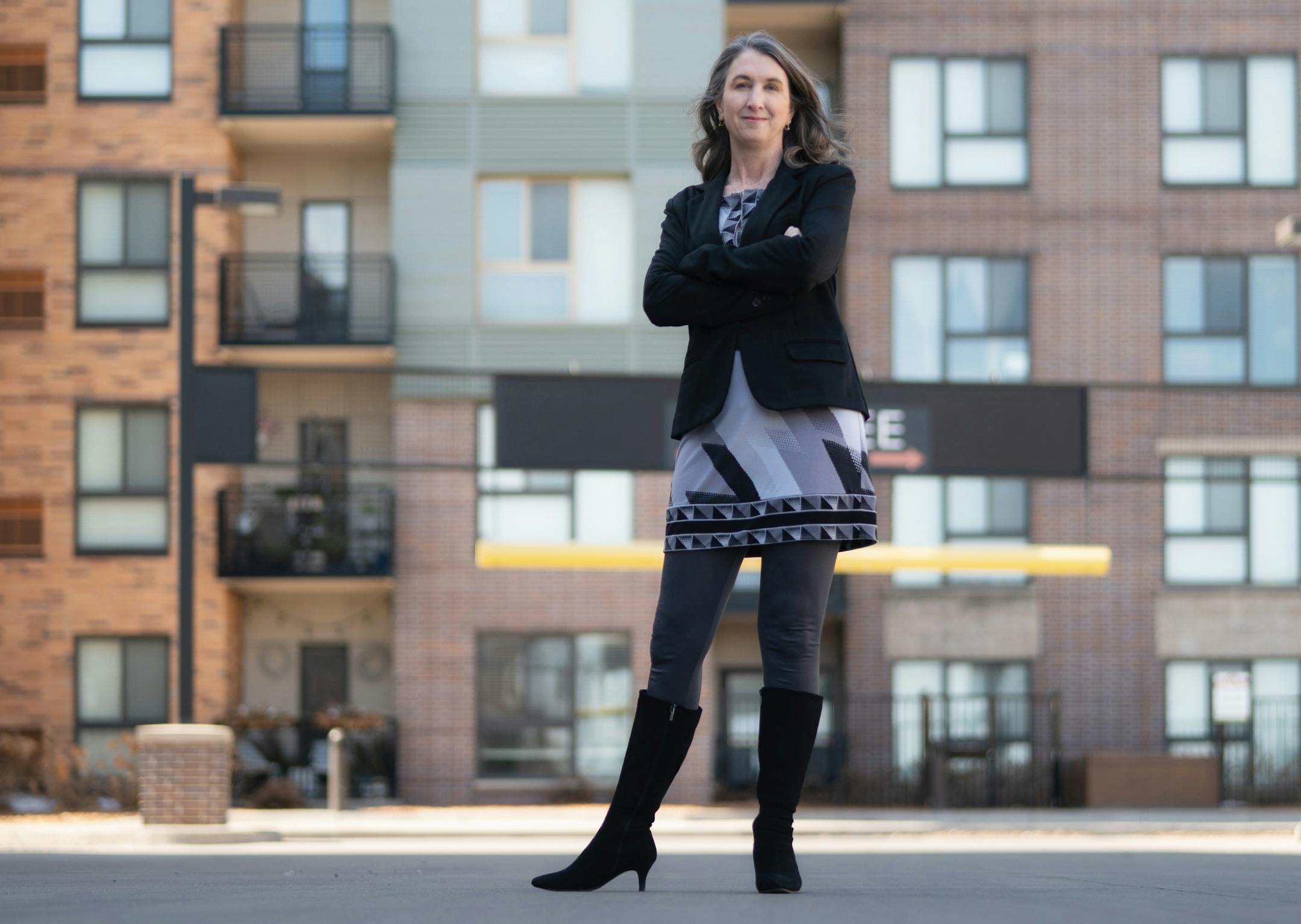 Nichol Beckstrand, the new president of the Minnesota Multi Housing Association. ] GLEN STUBBE • glen.stubbe@startribune.com Wednesday, March 20, 2019