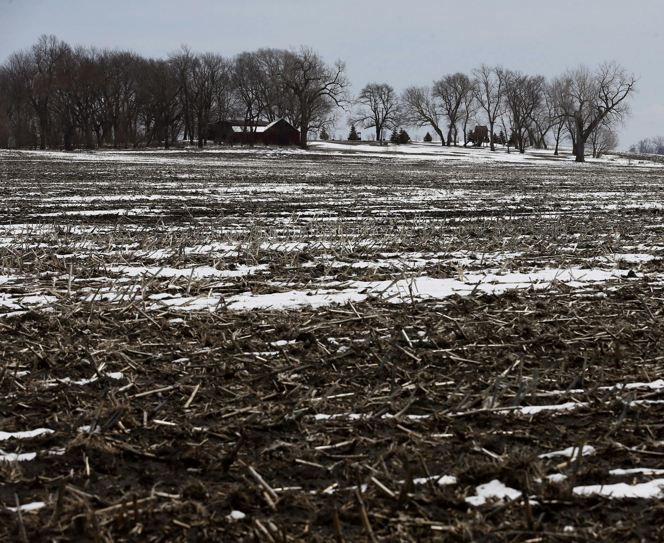 Wet farm fields taken Wednesday April, 24 2013 in Fairmont , MN. ] JERRY HOLT ‚Ä¢ jerry.holt@startribune.com