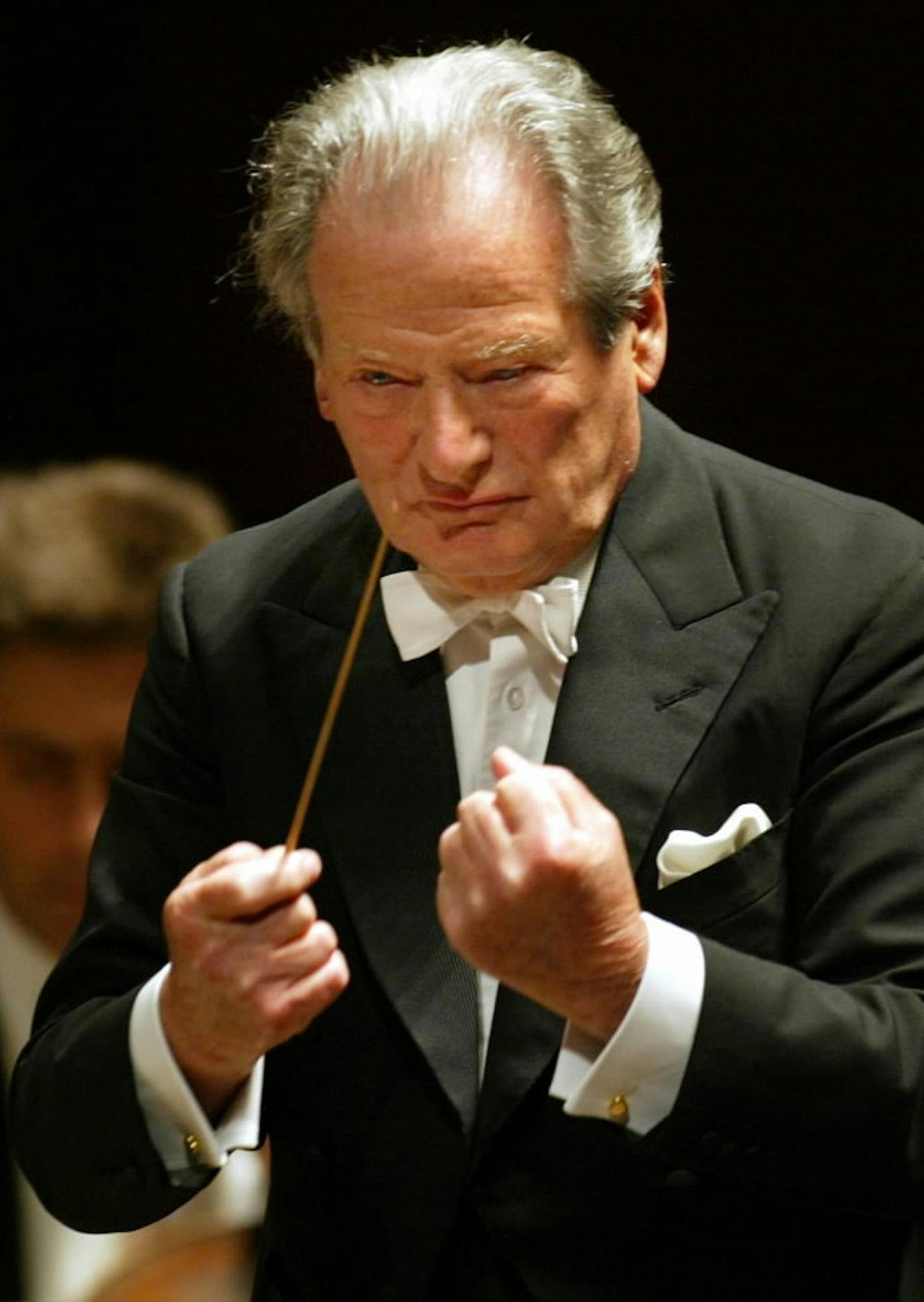 In 2003, Sir Neville Marriner, former Minnesota Orchestra music director, returned to the Minnesota stage for the first time after 17 years. Marriner is the leader of the Academy of St. Martin in the Fields in London, one of the world&#x2019;s most recorded ensembles.