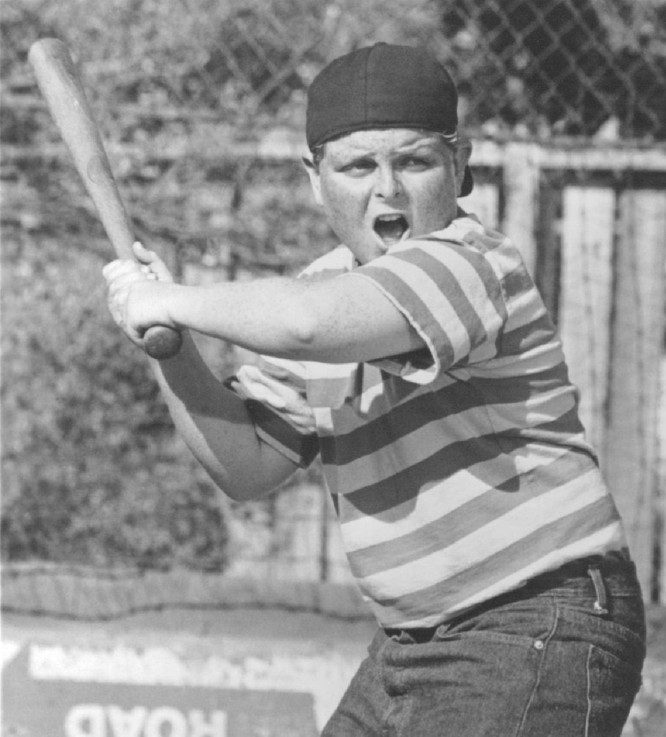The Sandlot - (Clockwise from top left) Patrick Renna is "Ham," Grant Gelt is Bertram, Victor Dimattia is Timmy and Shane Obeddzinski is "Repeat" in " The Sandlot." John Bramley, Twentieth Century Fox