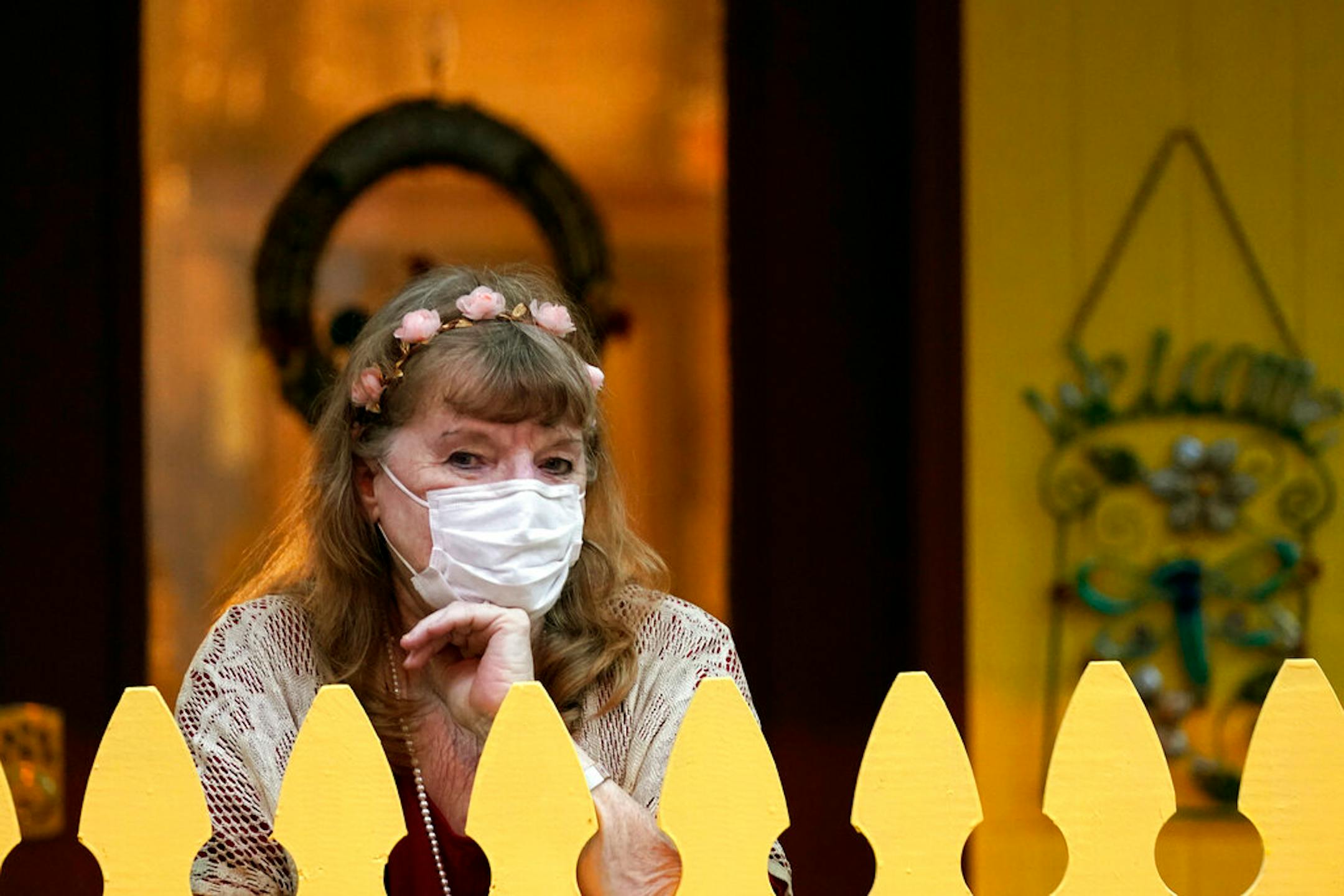 Joan Martin wore the mask that she says she always wears in public, on the front porch of her home in Picayune, Miss., on Wednesday. When she heard that Joe Biden was declared the winner of the presidential election, the retired nurse and avowed supporter of President Donald Trump was deeply unsettled.