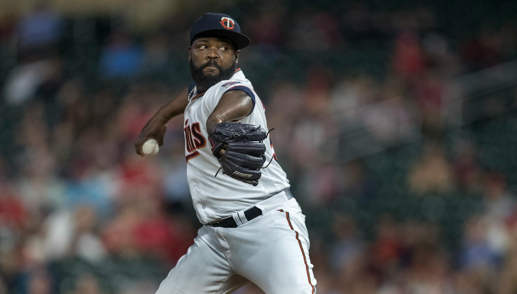 Twins relief pitcher Fernando Rodney