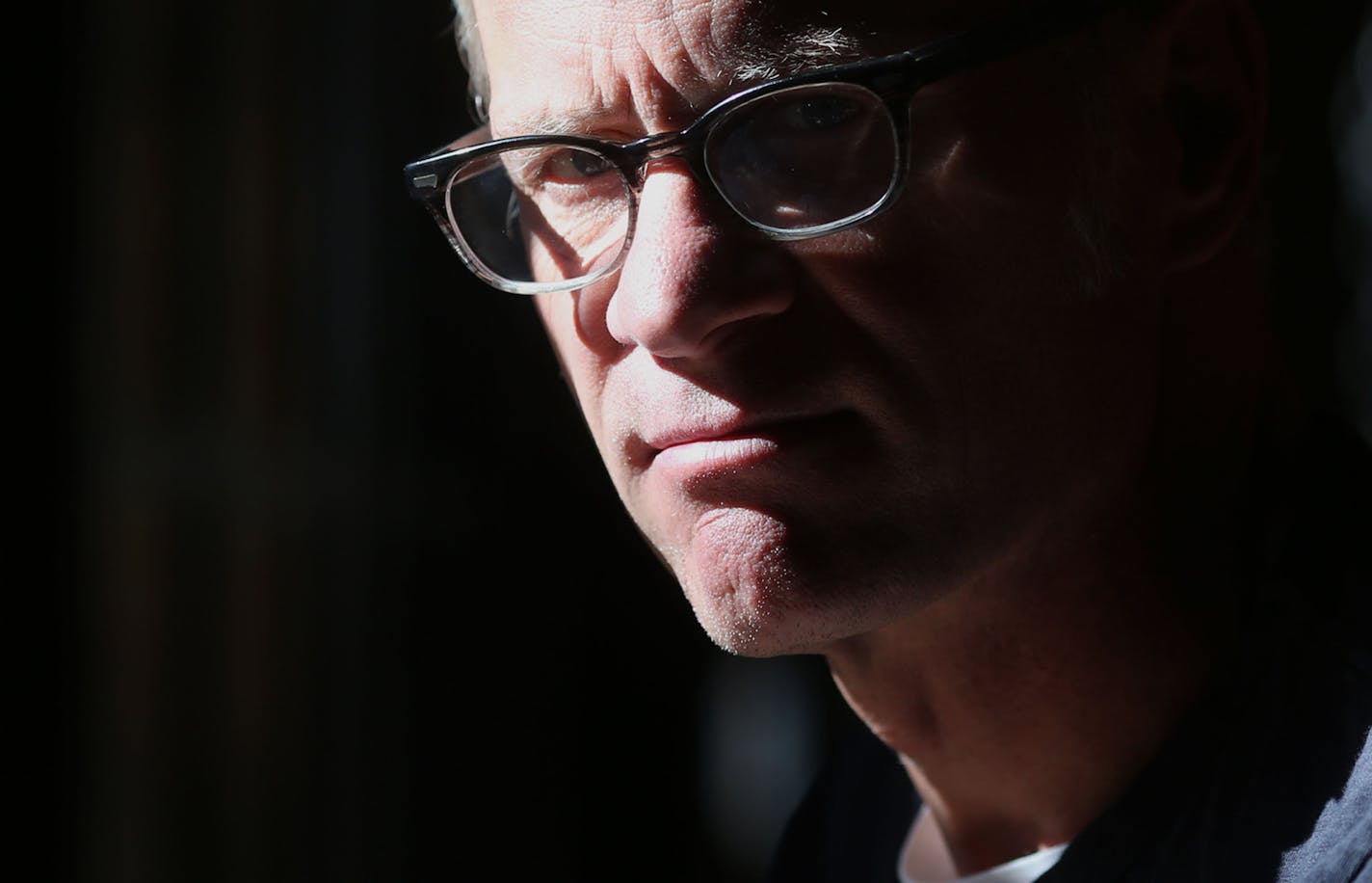 Longtime local singer/songwriter/producer Jeff Arundel in his home in Minneapolis Min., Friday, October 18, 2013. ] (KYNDELL HARKNESS/STAR TRIBUNE) kyndell.harkness@startribune.com