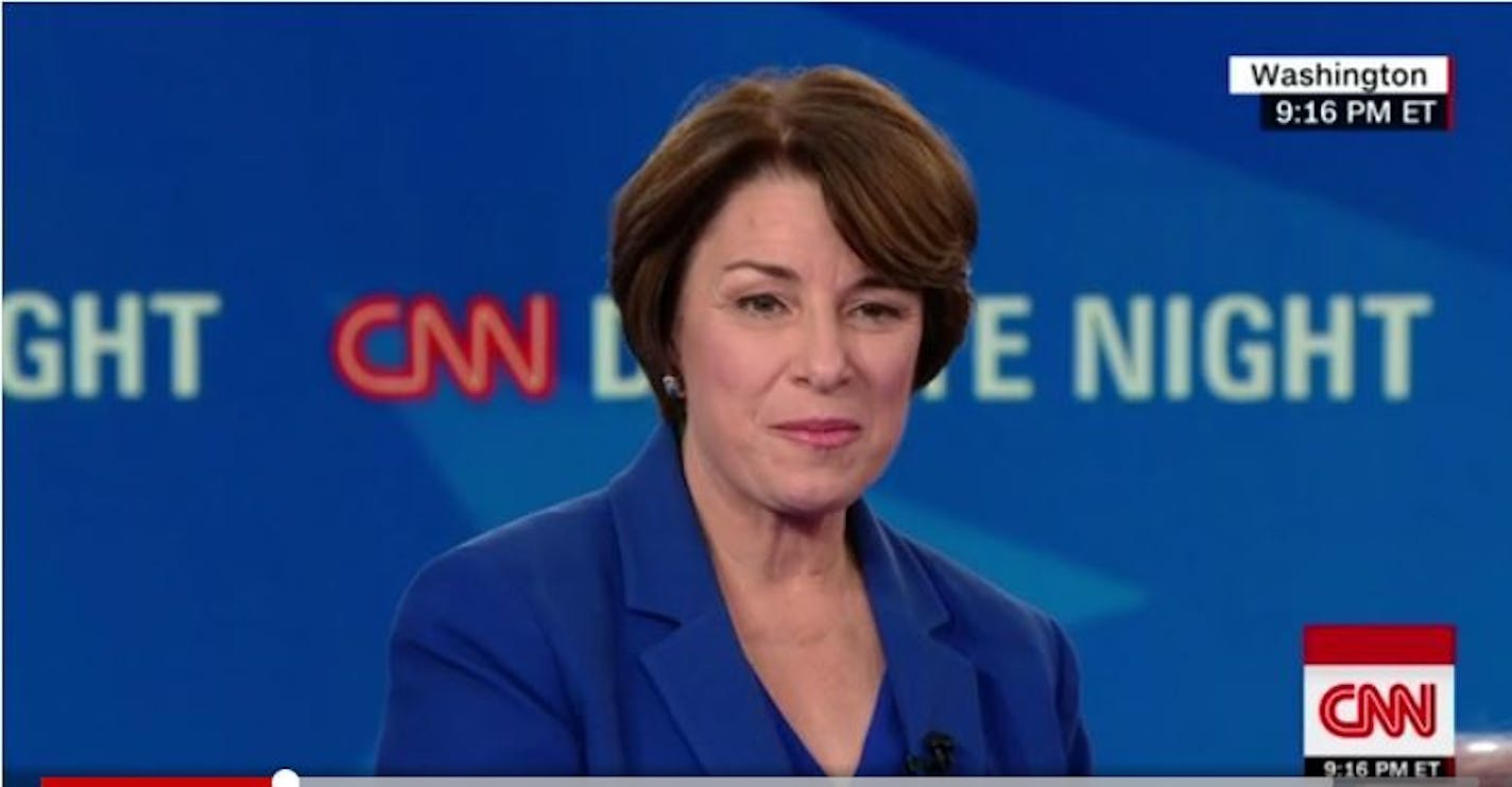 Sen. Amy Klobuchar had 90 minutes on the national stage Monday to make her best case for protecting the Affordable Care Act.