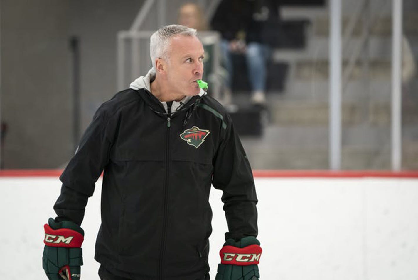 Wild interim head coach Dean Evason