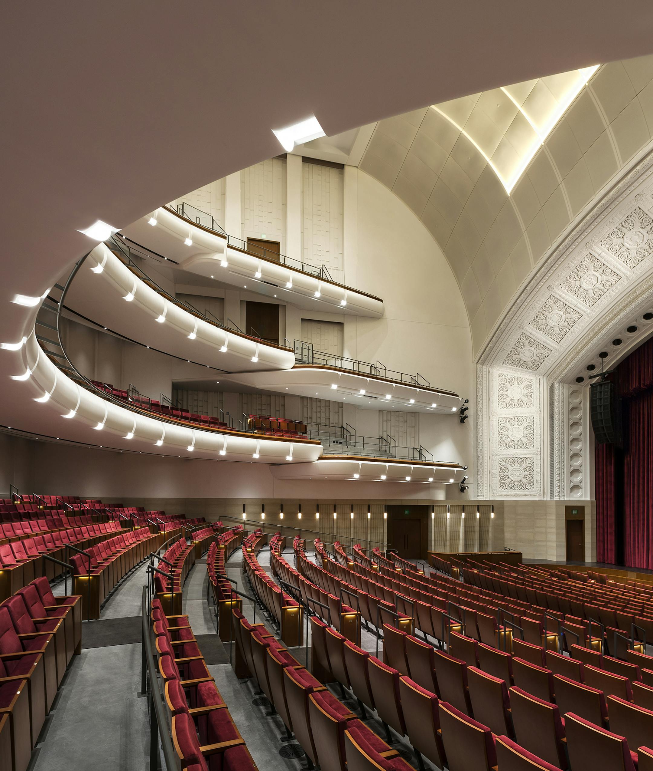 Project Name: Northrop Performing Arts CenterFirm of Record: HGA Architects and Engineers(HGA)Photo credit: Paul Crosby PhotographyProject Location: MinneapolisClient‚Äôs Name: University of MinnesotaProject Team: Principal-in-charge: Gary Reetz, FAIA,Project lead designer: Tim Carl, AIA, LEED AP BD+C, Projectdesigner: Doug Gerlach, AIA; Project architect: Jim Moore,AIA, LEED AP BD+C