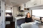 Organizing pro Aimee Olson traded her St. Paul home for life in an RV.