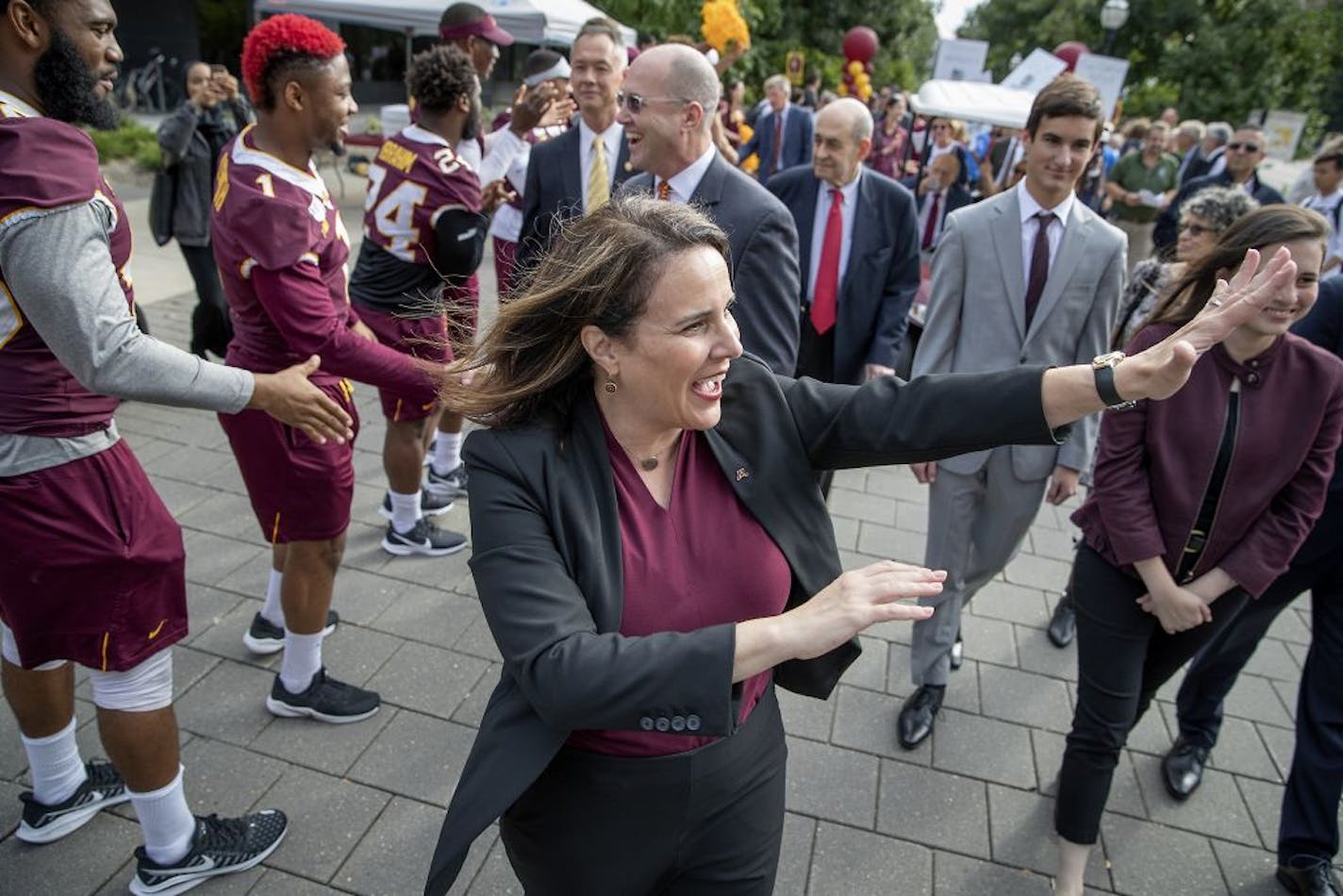 Joan Gabel, the University of Minnesota's 17th president, shortly after joining the school in 2019.