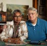 Peggie and Richard Carlson sat for a portrait at their home. ] ANTHONY SOUFFLE &#xef; anthony.souffle@startribune.com "Loving Minnesota," a profile of