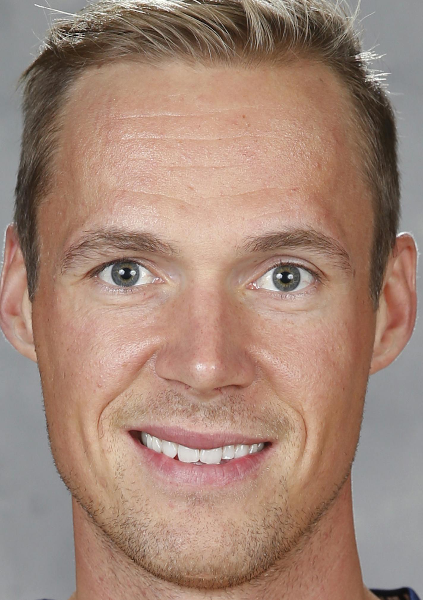 NASHVILLE, TN - SEPTEMBER 18: Pekka Rinne #35 of the Nashville Predators poses for his official headshot for the 2014-2015 season on September 18, 2014 at the Bridgestone Arena in Nashville, Tennessee. (John Russell/NHLI via Getty Images) *** Local Caption *** Pekka Rinne ORG XMIT: 503032665