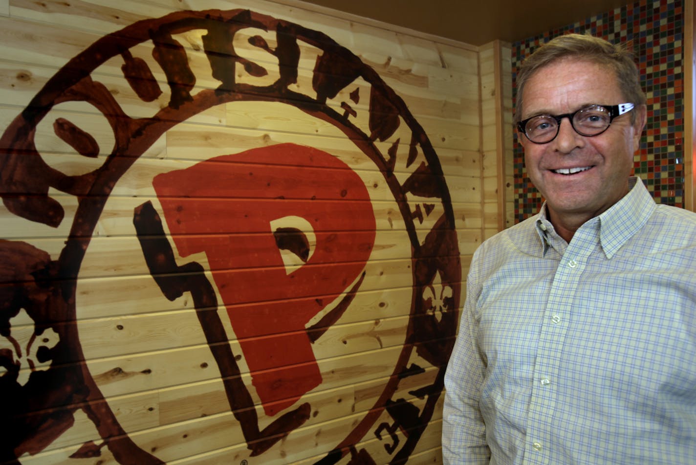 Dick Lynch, the CMO for Popeye's Louisiana Kitchen at Popeye's located at 1089 University Ave. West, St. Paul, MN on July 8, 2013. ] JOELKOYAMA&#x201a;&#xc4;&#xa2;joel koyama@startribune.com