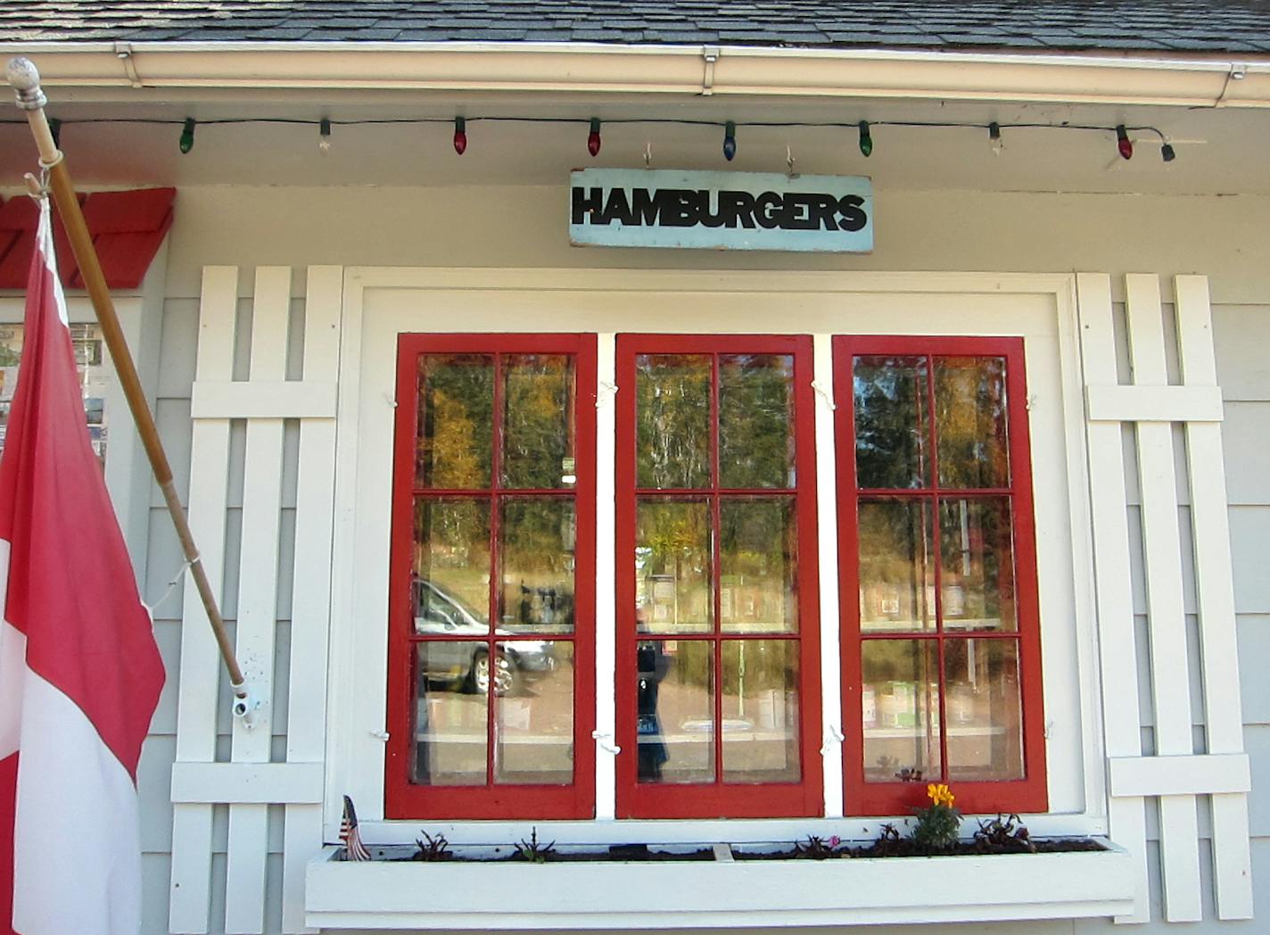 The Lockport Store in Lutsen is a popular lunch spot for hikers after a morning on the trail.