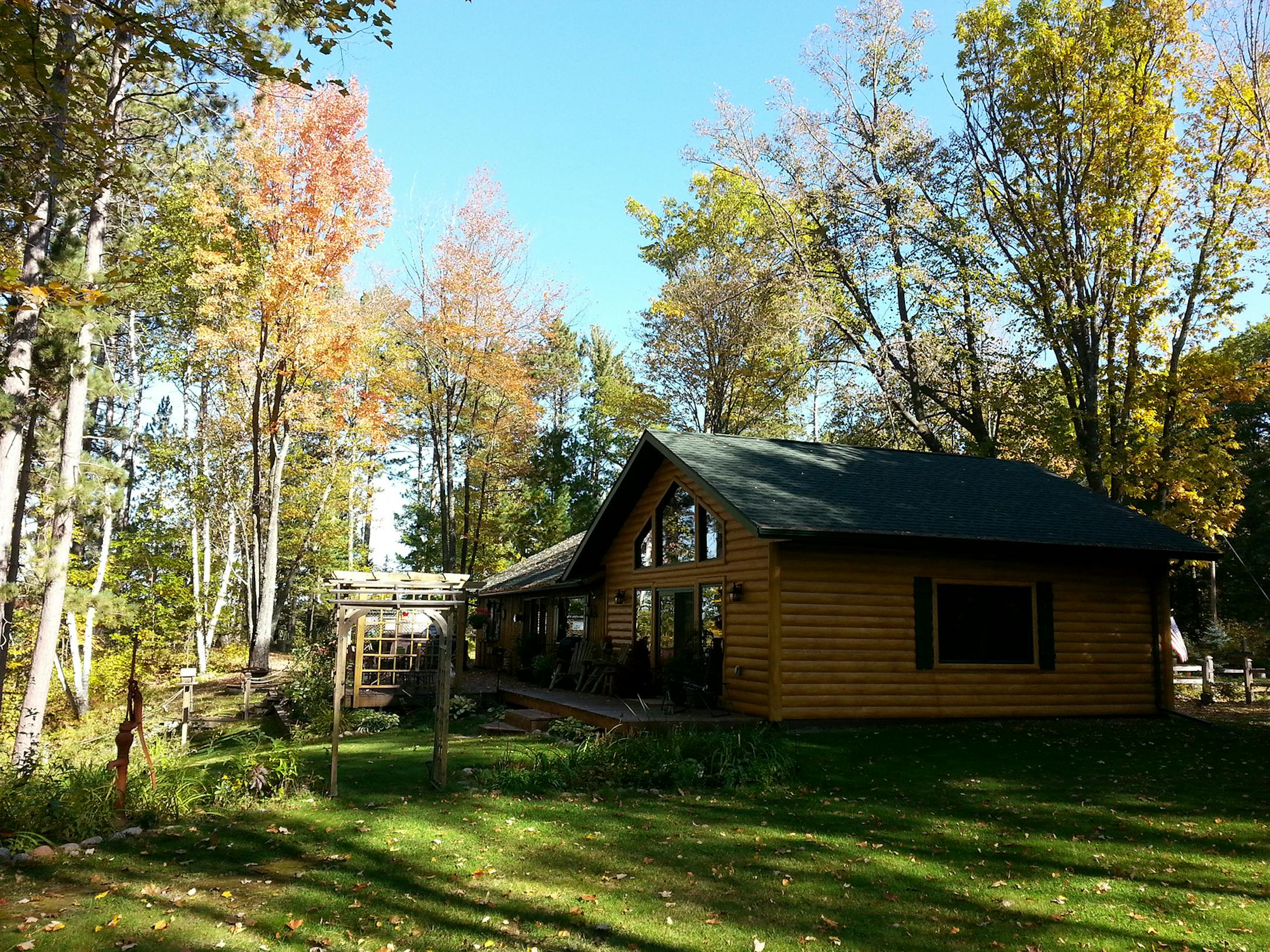 The current cabin didn't land on Big Sandy, but that's OK.