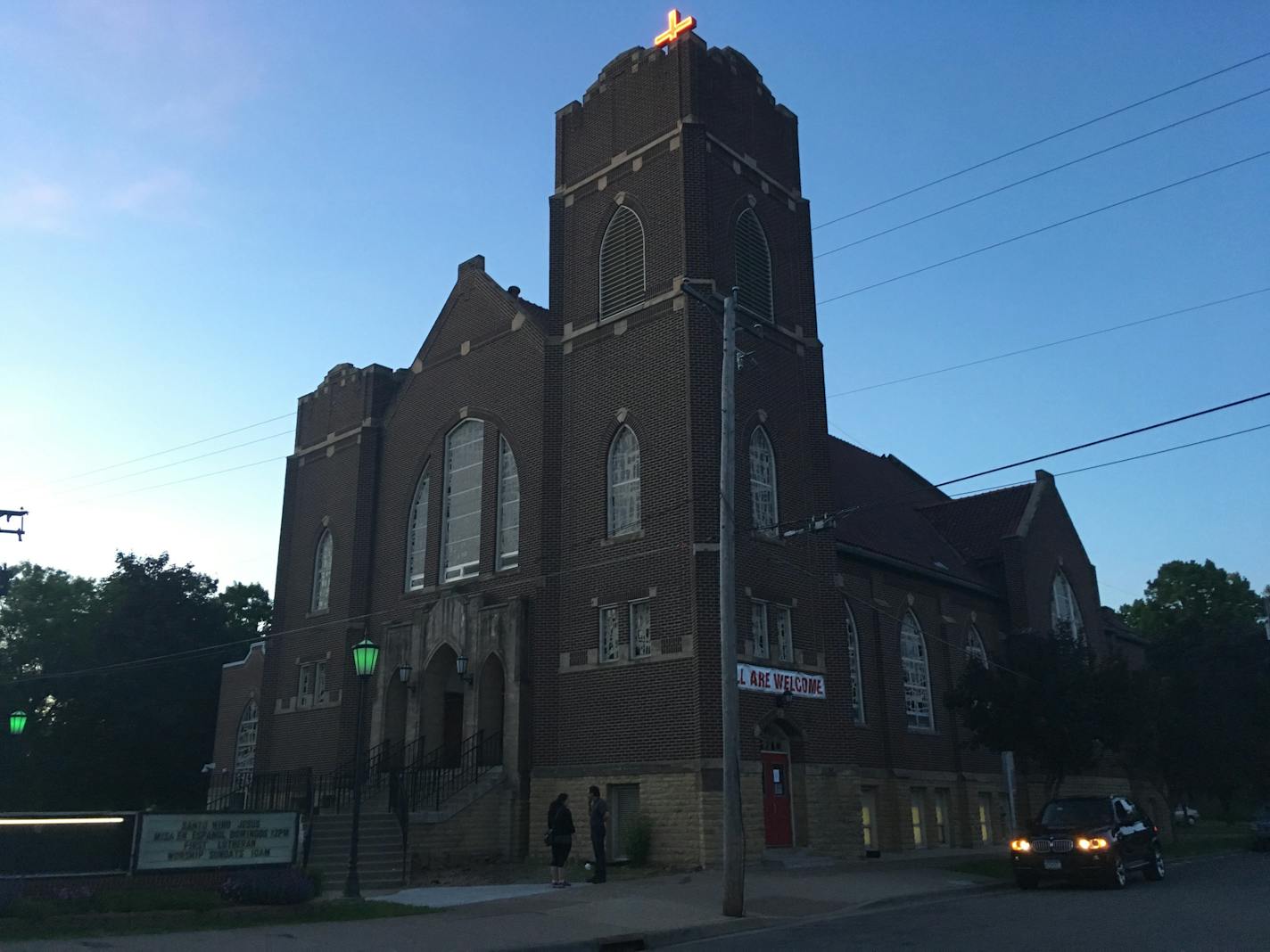 First Lutheran Church on St. Paul's East Side