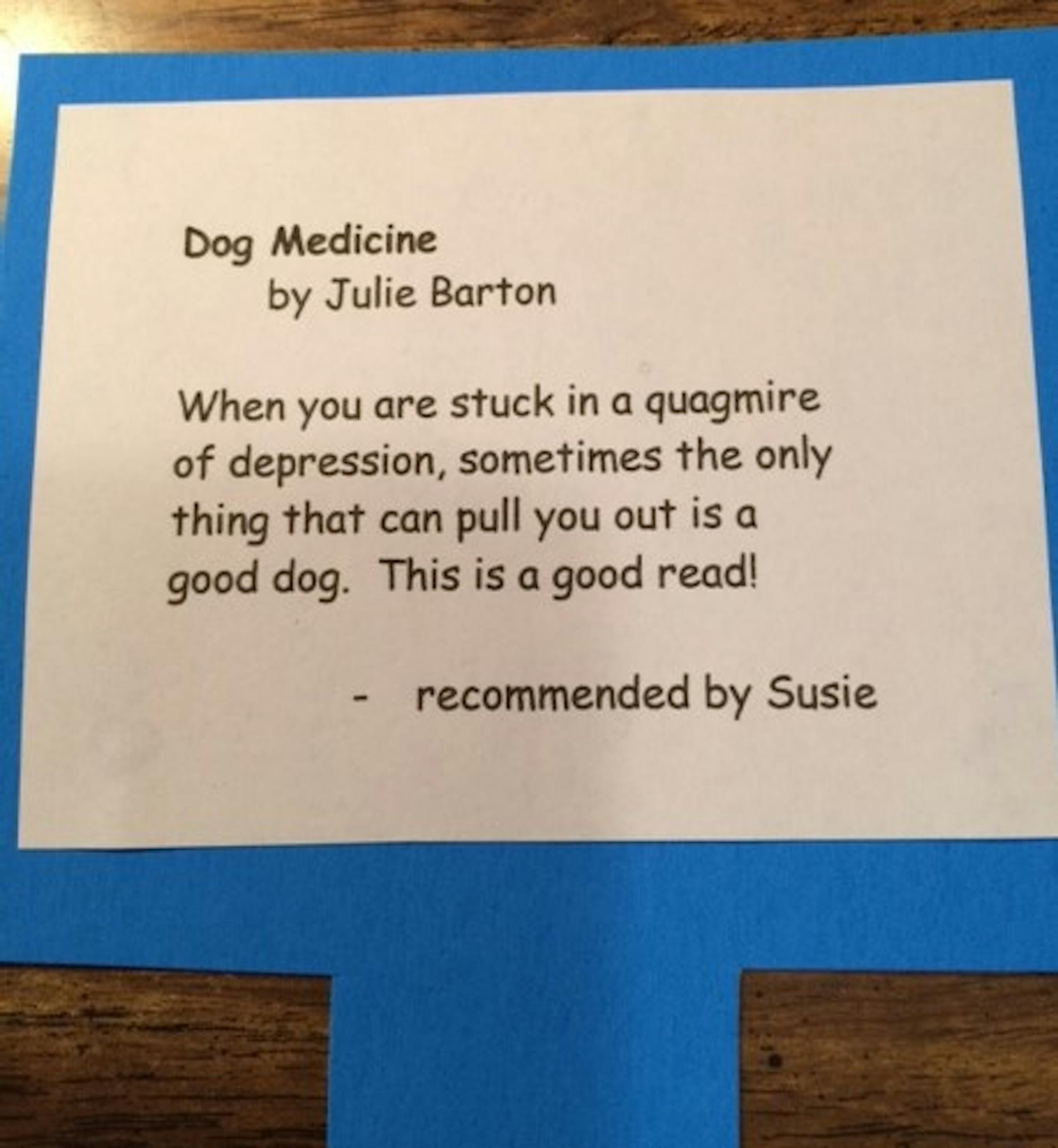 Shelftalker from Lake Country Booksellers