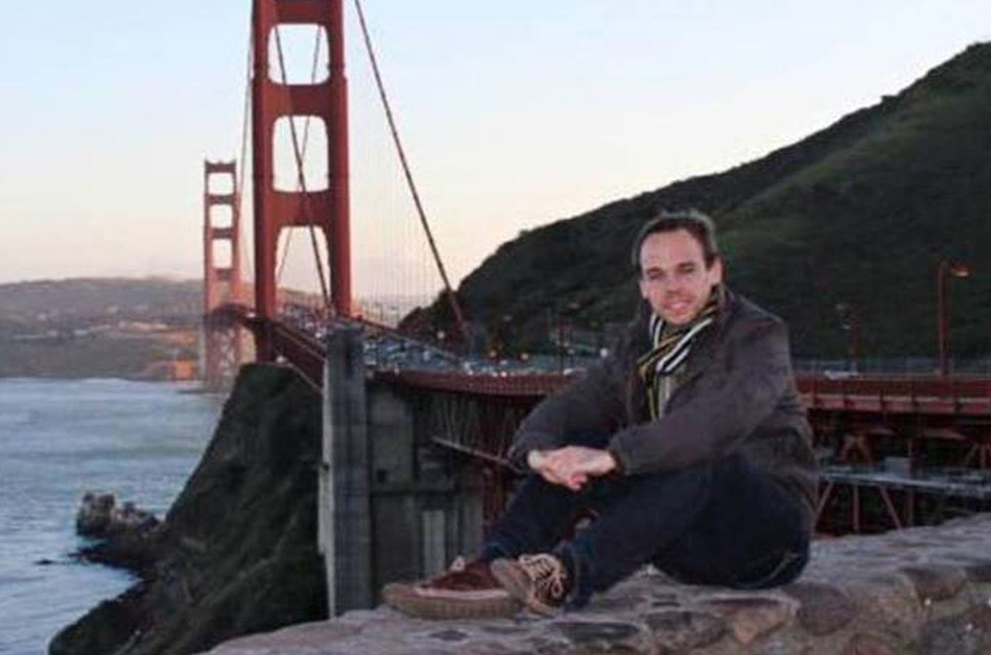 This is an undated image taken from Facebook of Germanwings co-pilot Andreas Lubitz in San Francisco.