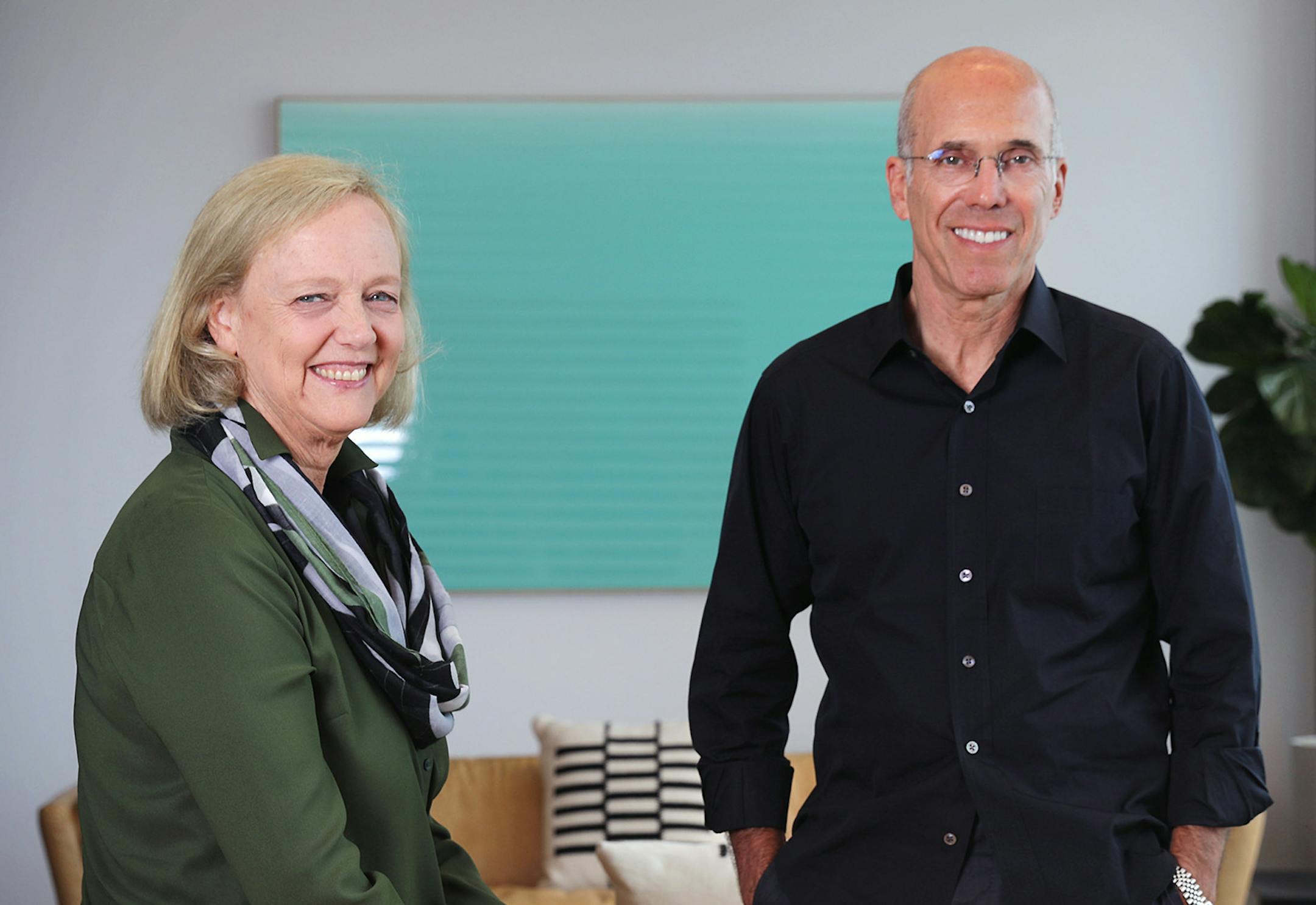 Meg Whitman and Jeffrey Katzenberg are launching the streaming service Quibi.