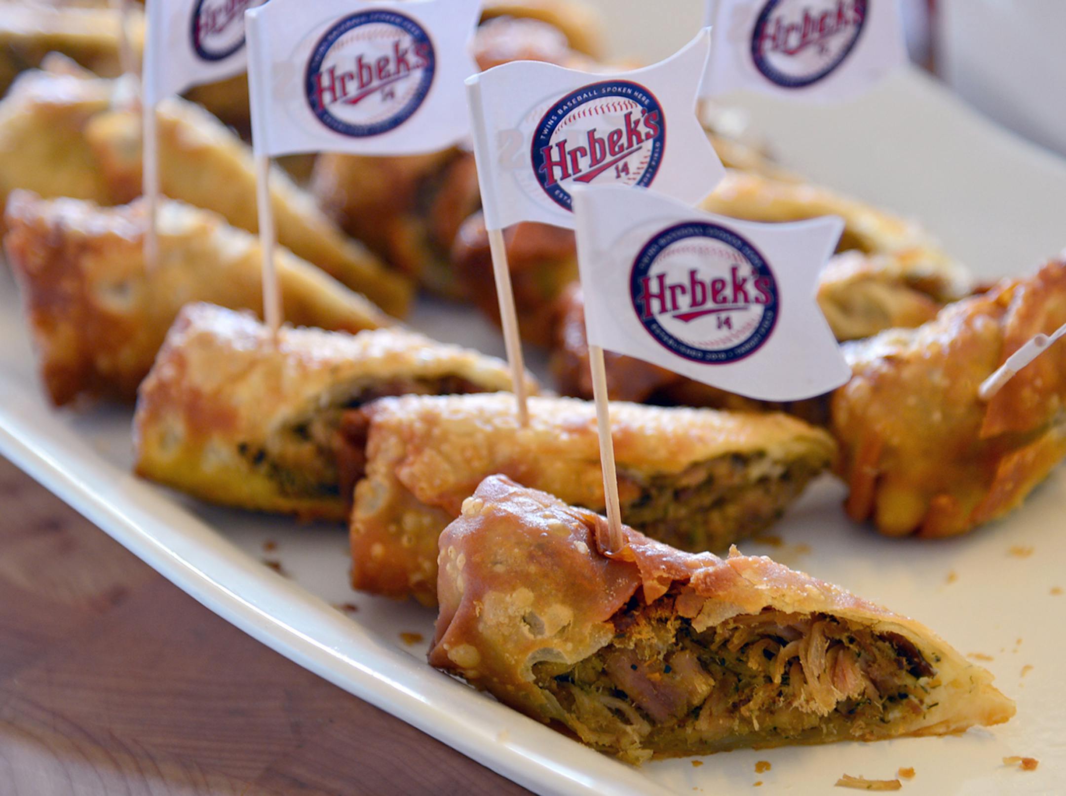 Valentini's will be serving porchetta slugger this season at Minnesota Twins games.