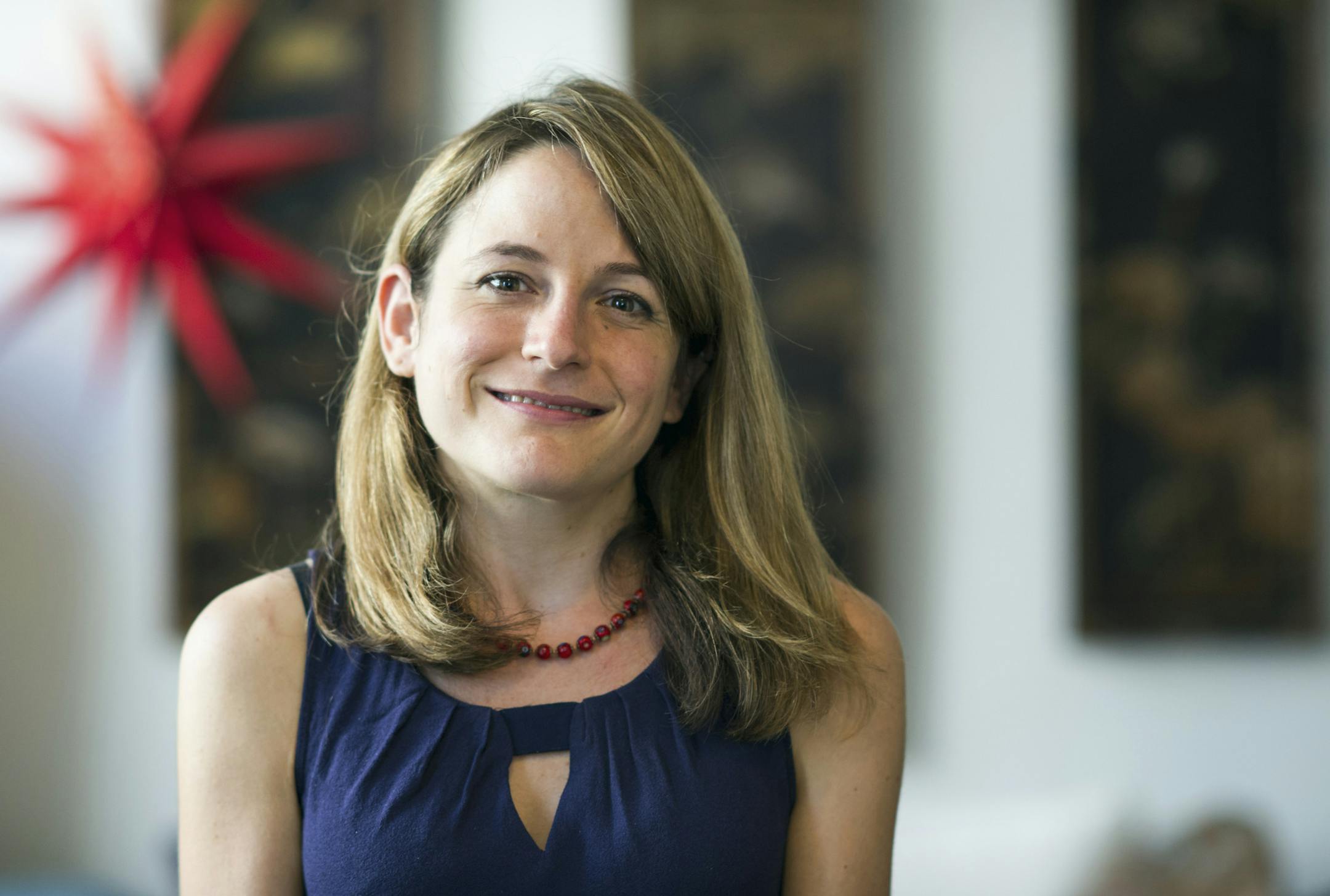 HOLD FOR RELEASE AT 12:01 A.M. EDT, WEDNESDAY, SEPT. 25. THIS PHOTO MAY NOT BE PUBLISHED IN PRINT, ONLINE OR BROADCAST BEFORE 12:01 AM WEDNESDAY - In this Sept. 16, 2013 photo provided by the Chicago-based John D. and Catherine T. MacArthur Foundation, fiction writer Karen Russell poses for a portrait in New York. Russell, 32, is among the 24 recipients named Wednesday, Sept. 25, 2013, to receive a $625,000 ìgenius grantî from the MacArthur Foundation. (AP Photo/Courtesy of the John D.