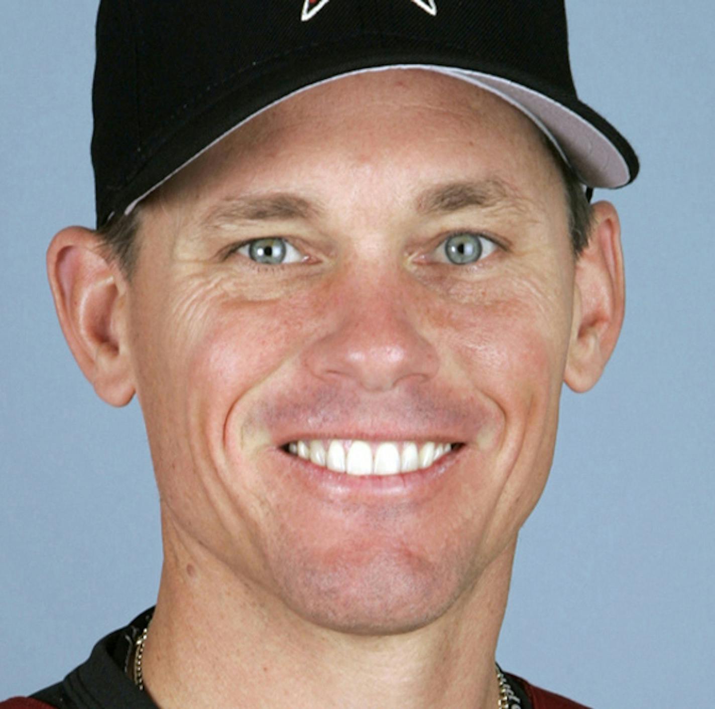 FILE - From left are Craig Biggio in 2007, Pedro Martinez in 2008, Randy Johnson in 2003 and John Smoltz in 2008. Randy Johnson, Pedro Martinez, John Smoltz and Craig Biggio were elected to baseball's Hall of Fame on Tuesday, Jan. 6, 2015, the first time since 1955 writers selected four players in one year. (AP Photo/File)